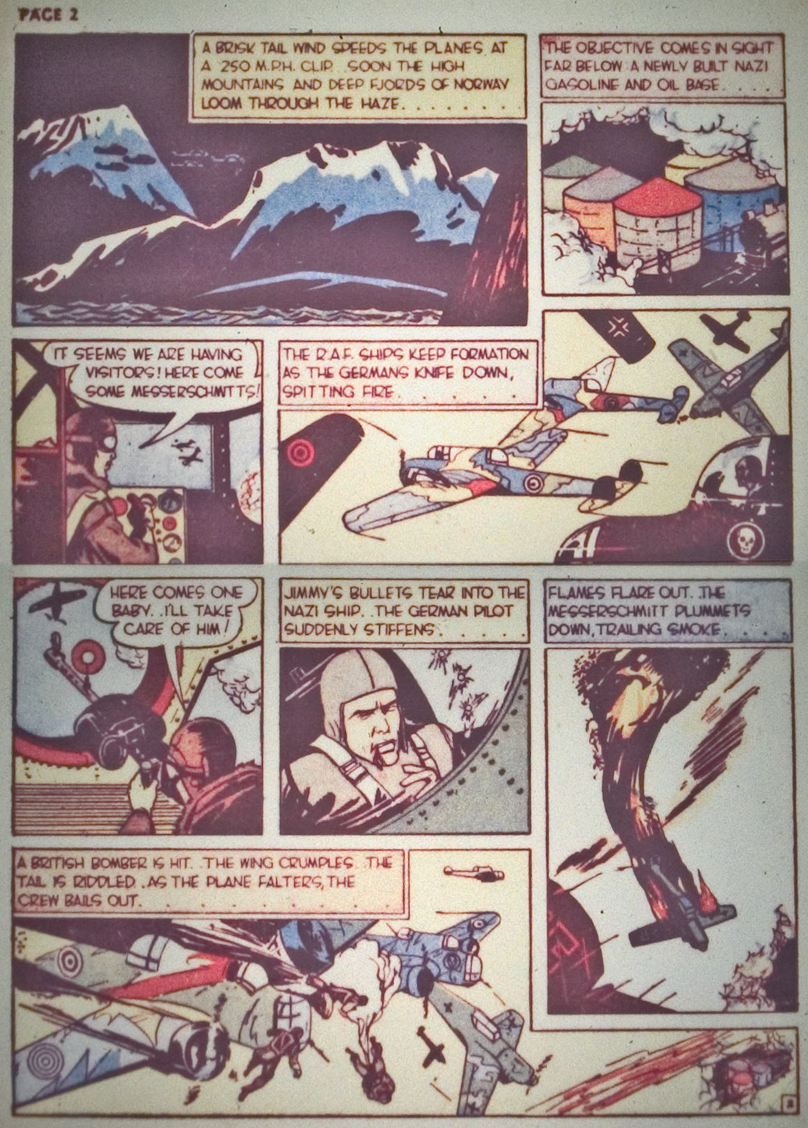 Read online Wings Comics comic -  Issue #1 - 5