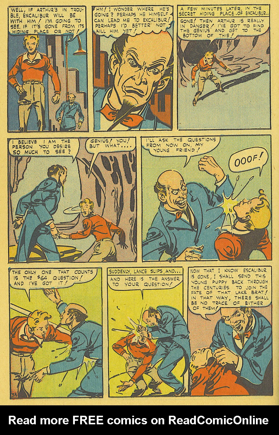 Read online Super-Mystery Comics comic -  Issue #24 - 35