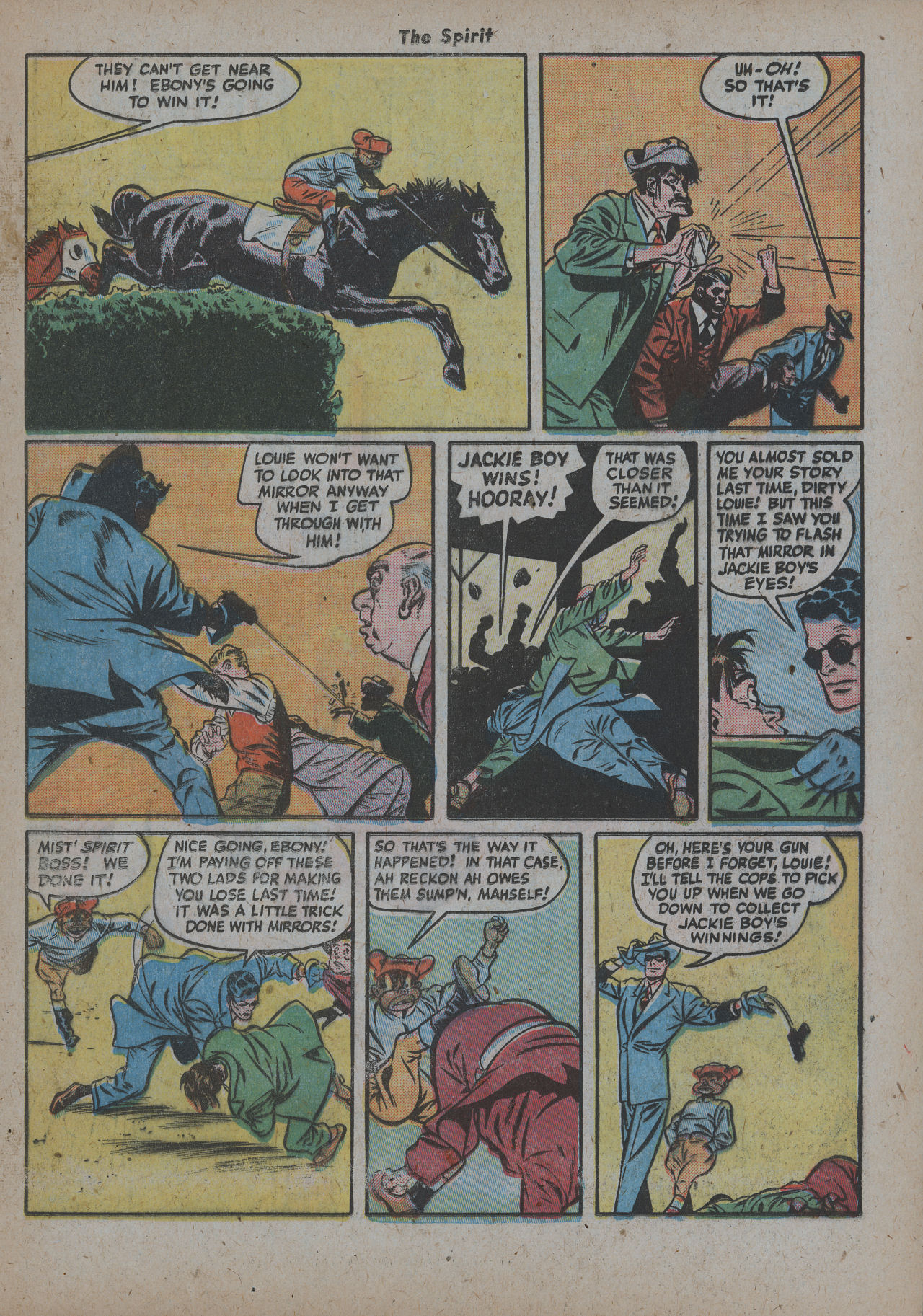 Read online The Spirit (1944) comic -  Issue #16 - 17