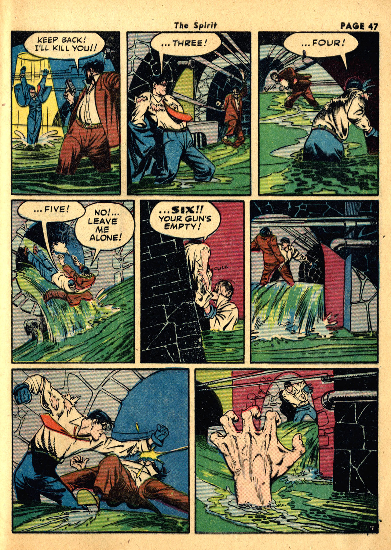 Read online The Spirit (1944) comic -  Issue #1 - 49