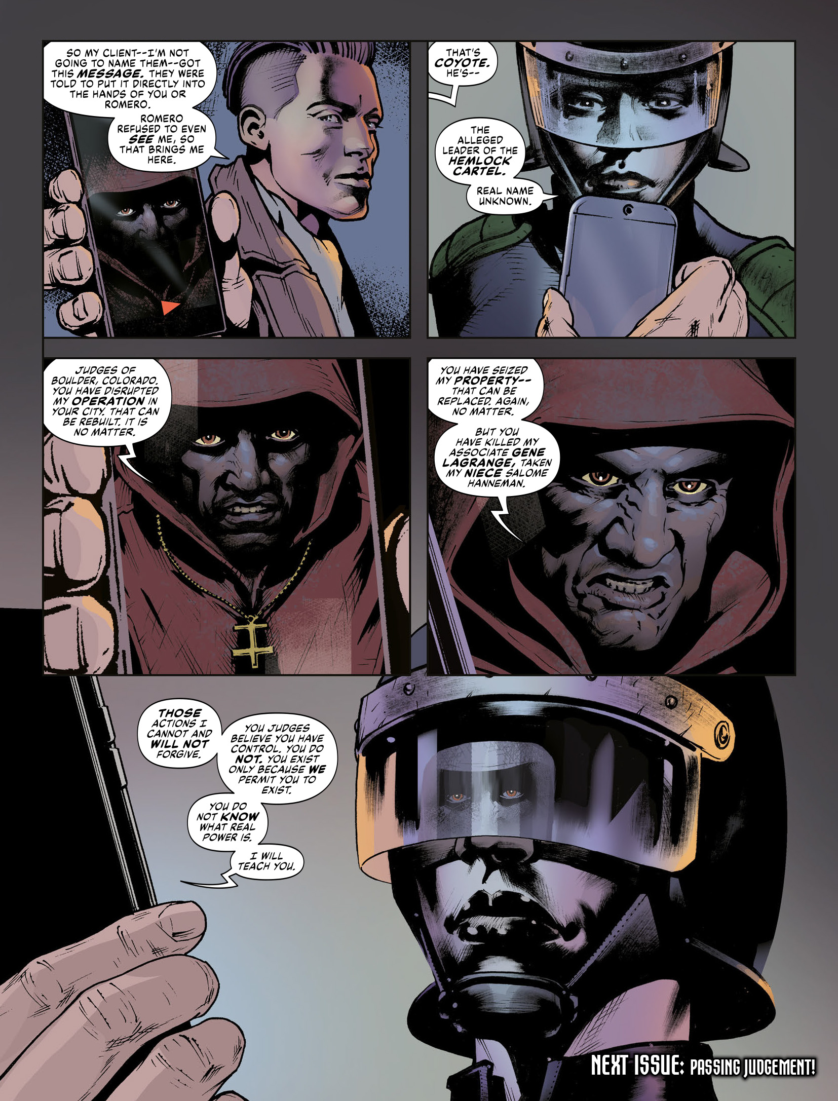 Read online Judge Dredd Megazine (Vol. 5) comic -  Issue #457 - 130