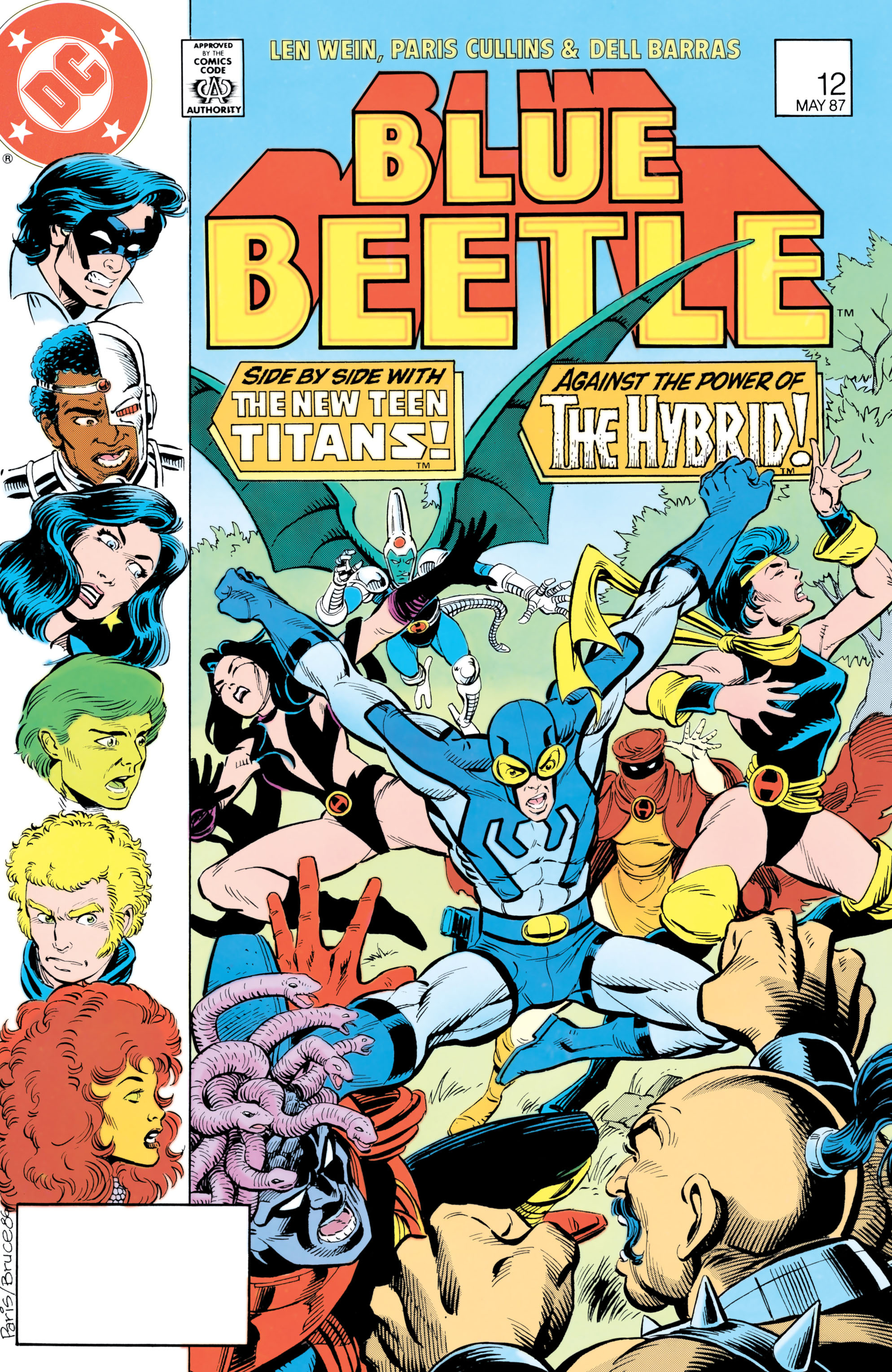 Read online Blue Beetle (1986) comic -  Issue #12 - 1