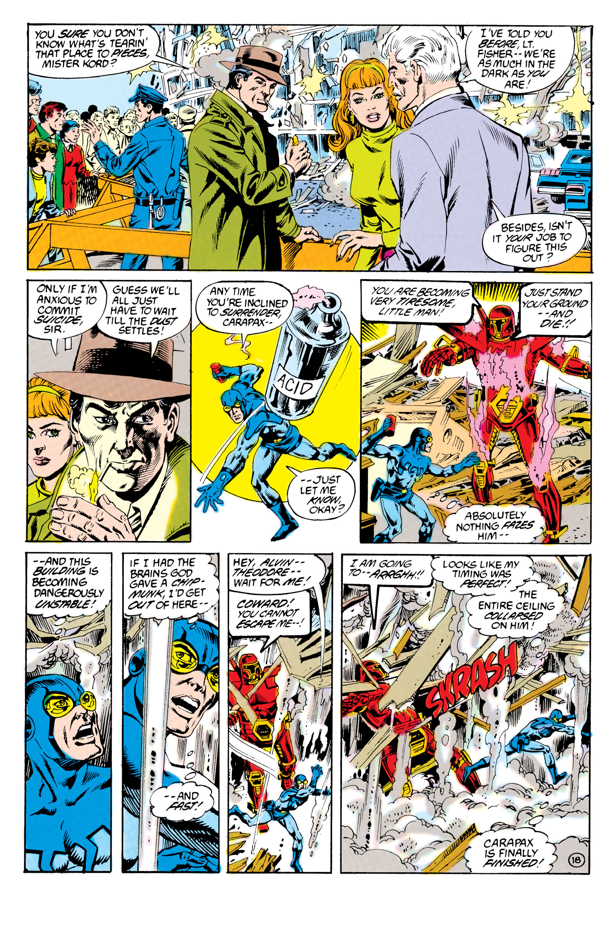 Read online Blue Beetle (1986) comic -  Issue #24 - 19
