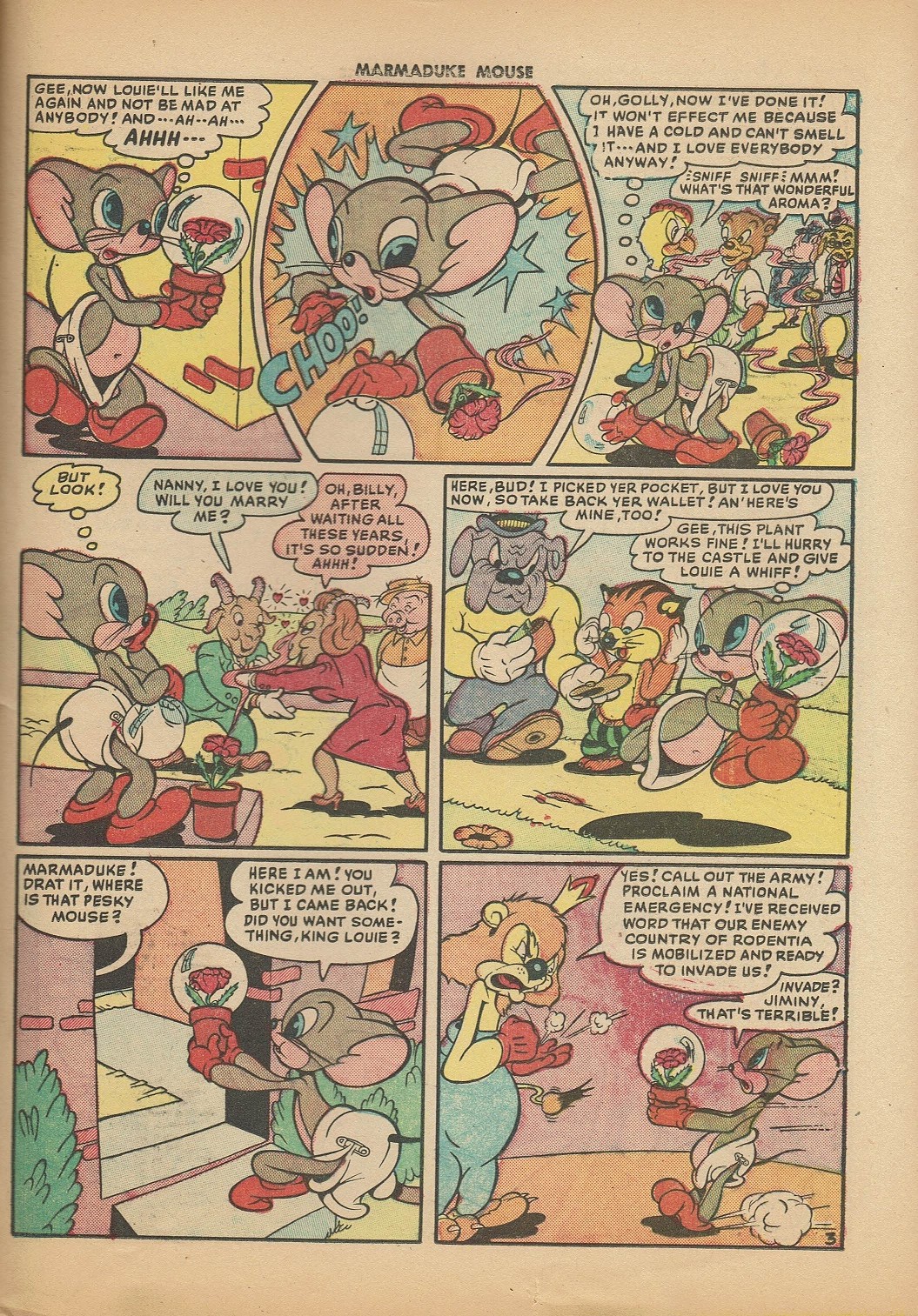 Read online Marmaduke Mouse comic -  Issue #16 - 25