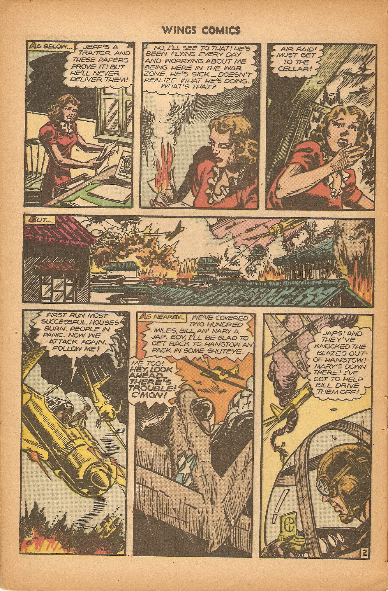 Read online Wings Comics comic -  Issue #81 - 44