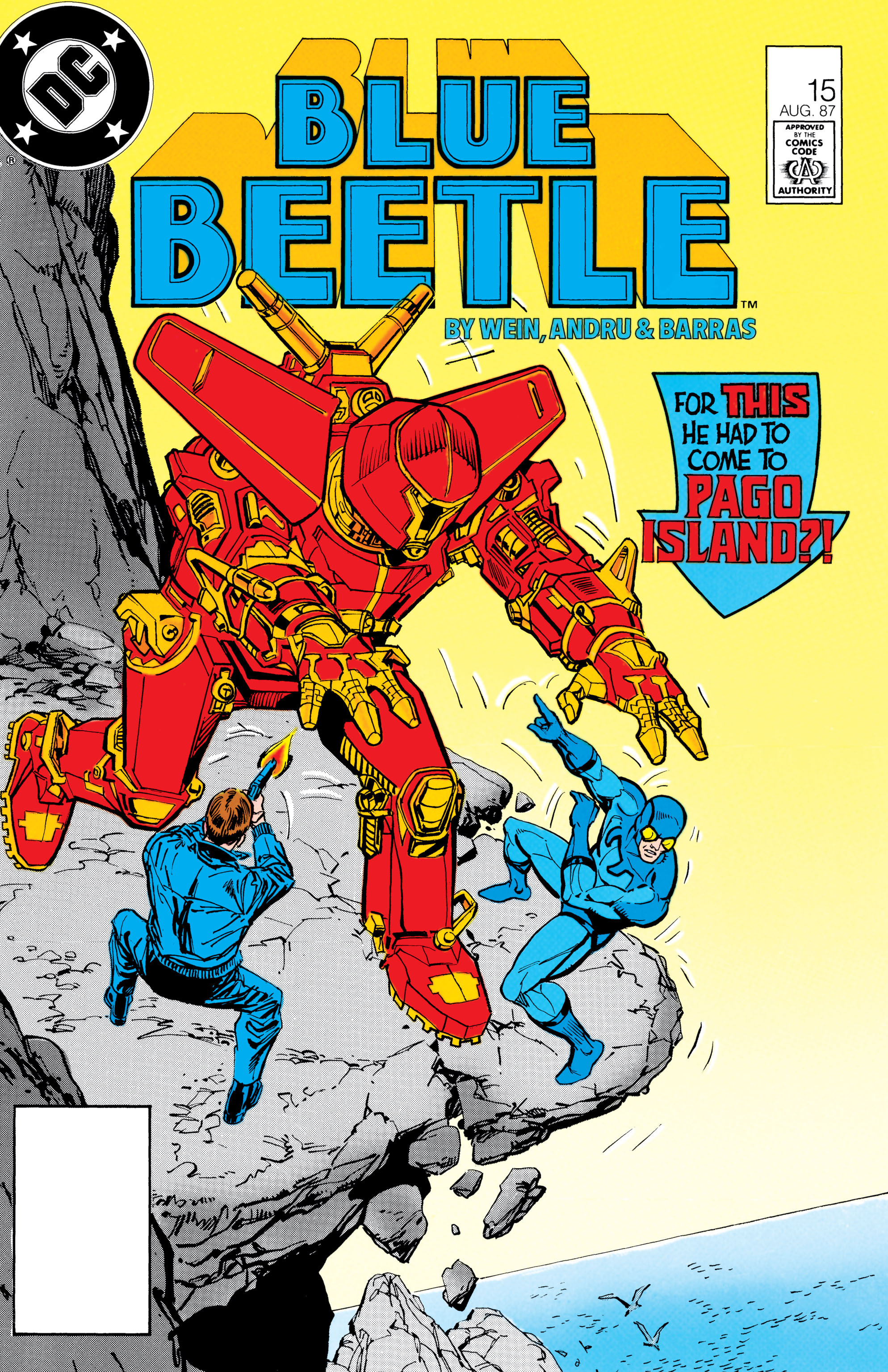Read online Blue Beetle (1986) comic -  Issue #15 - 1