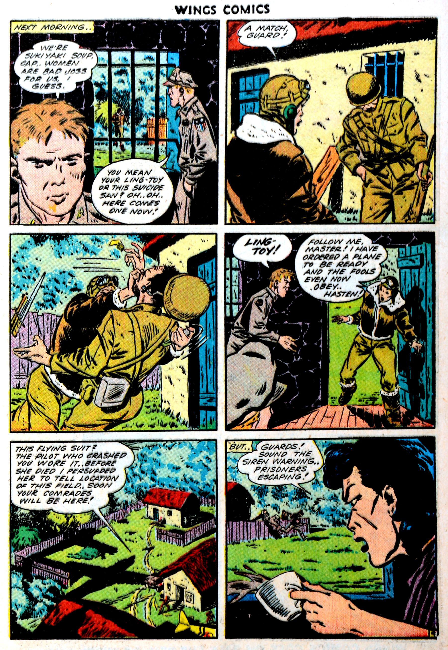 Read online Wings Comics comic -  Issue #47 - 11