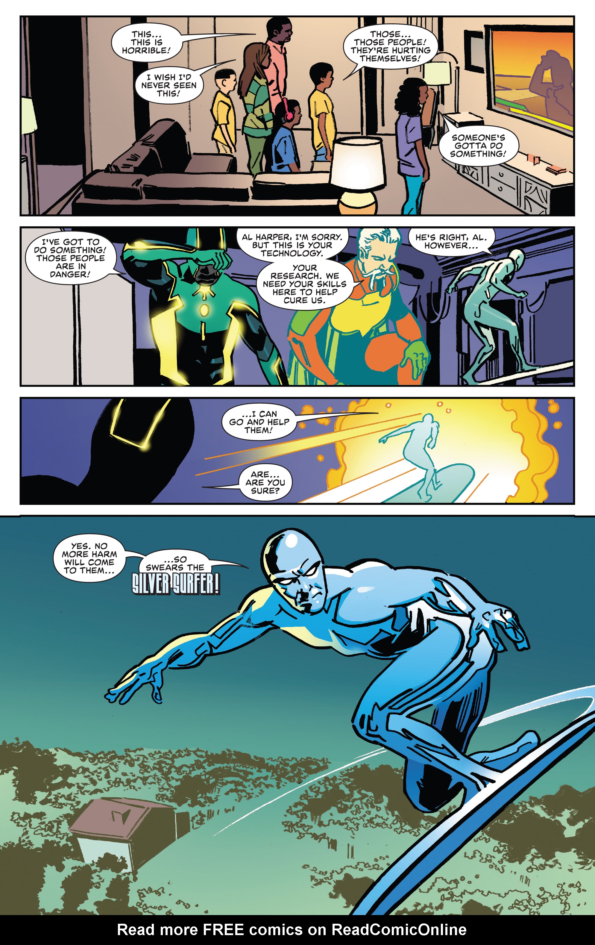 Read online Silver Surfer: Ghost Light comic -  Issue #4 - 9