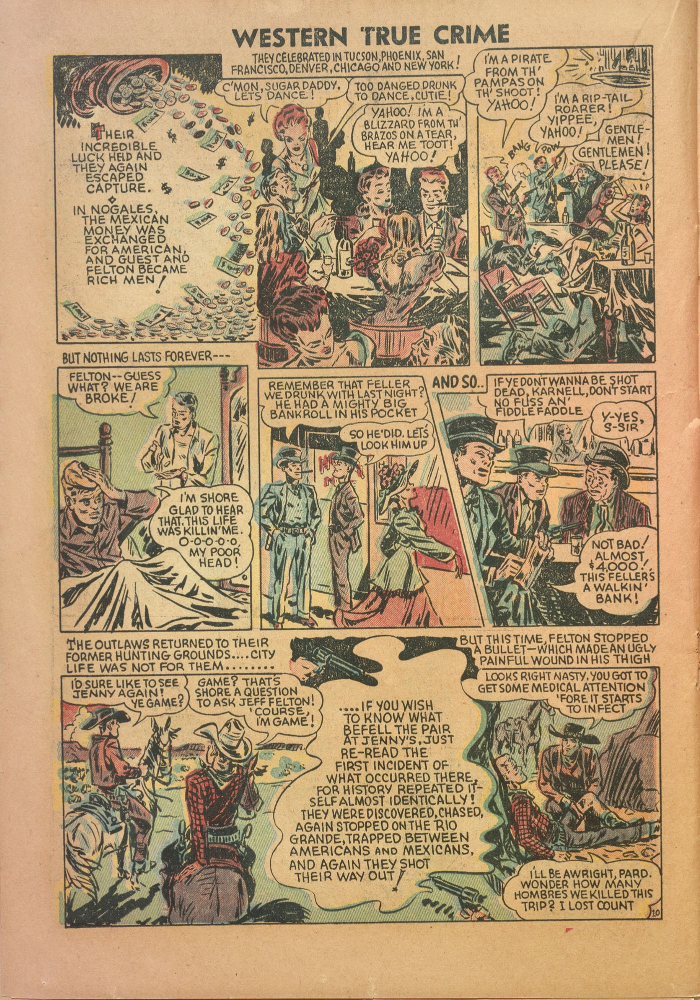 Read online Western True Crime comic -  Issue #1 - 22