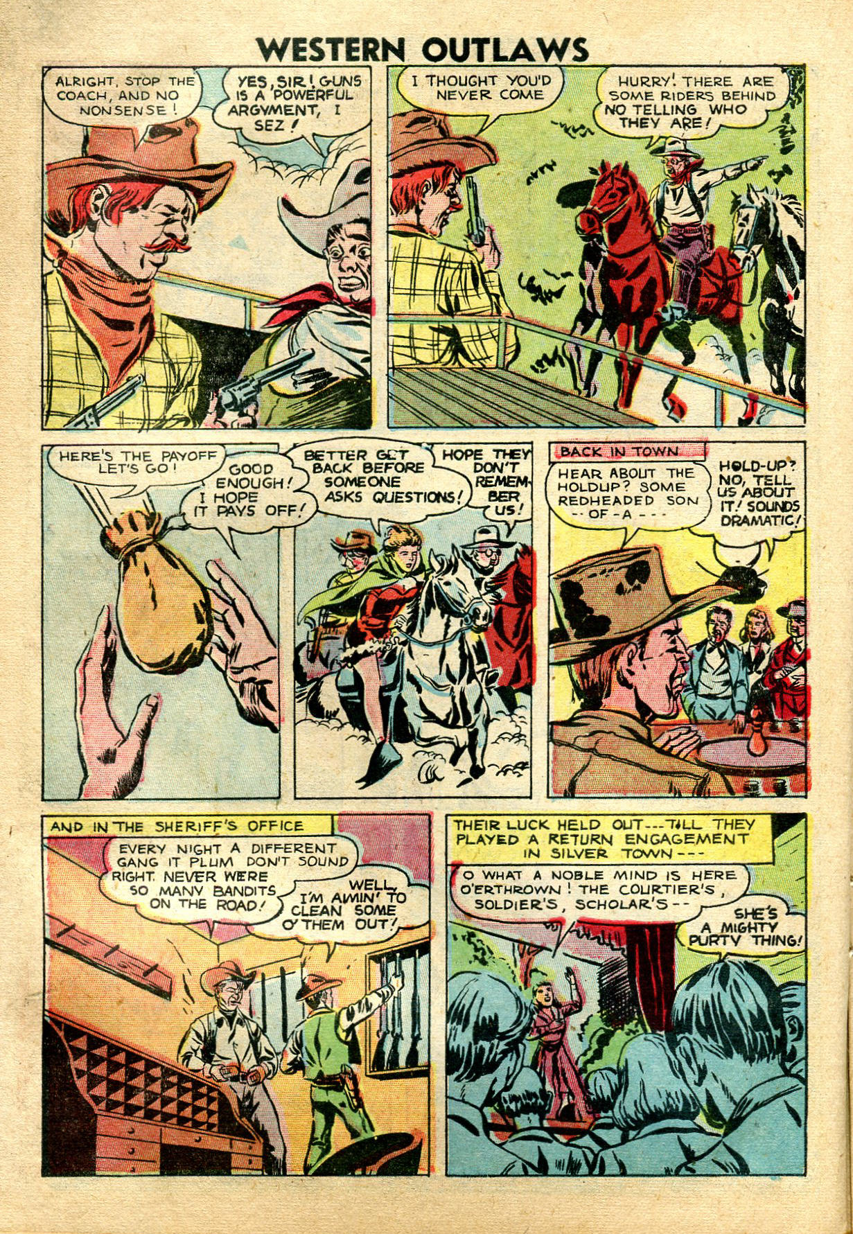 Read online Western Outlaws (1948) comic -  Issue #18 - 11