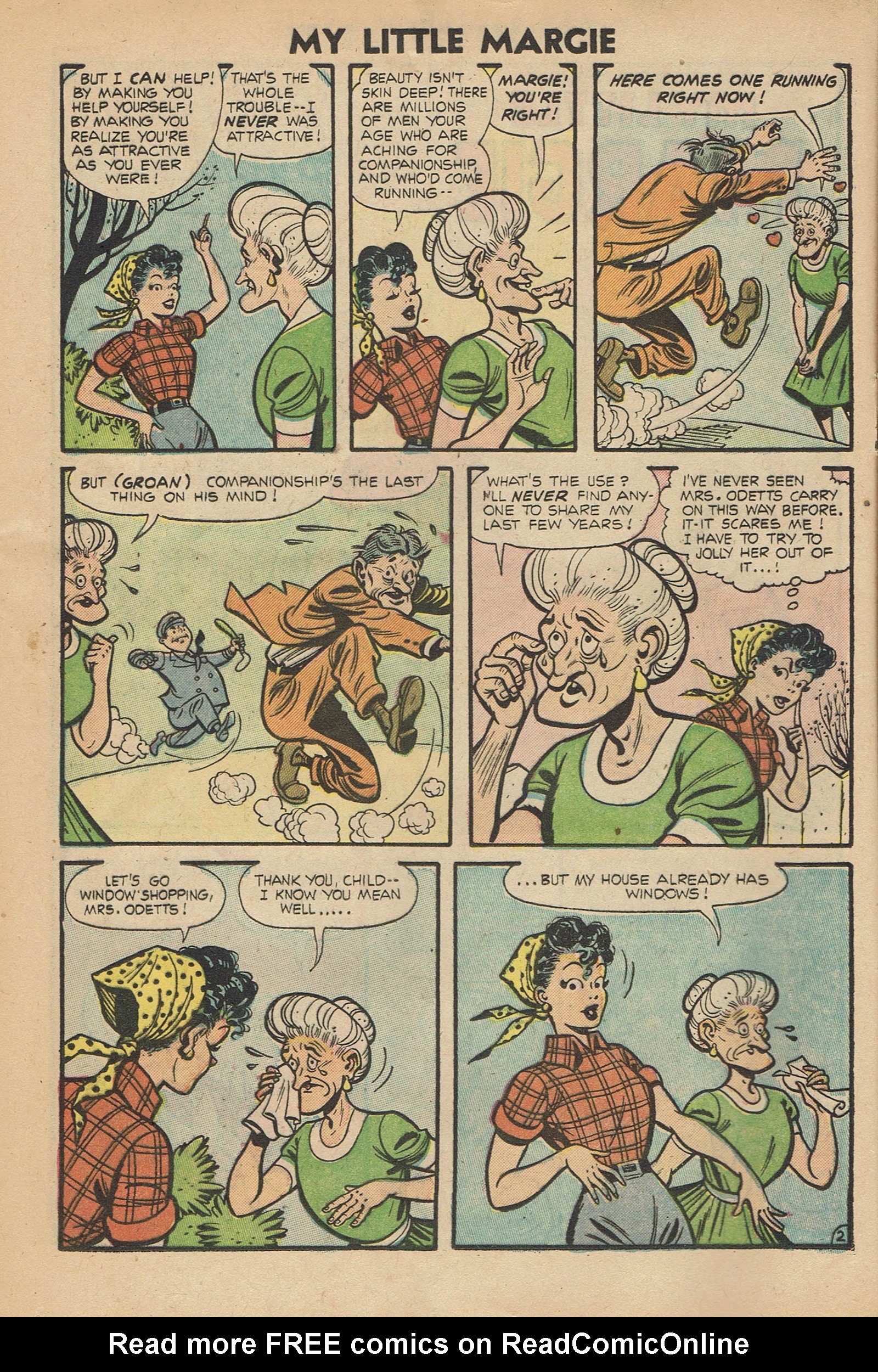 Read online My Little Margie (1954) comic -  Issue #9 - 16