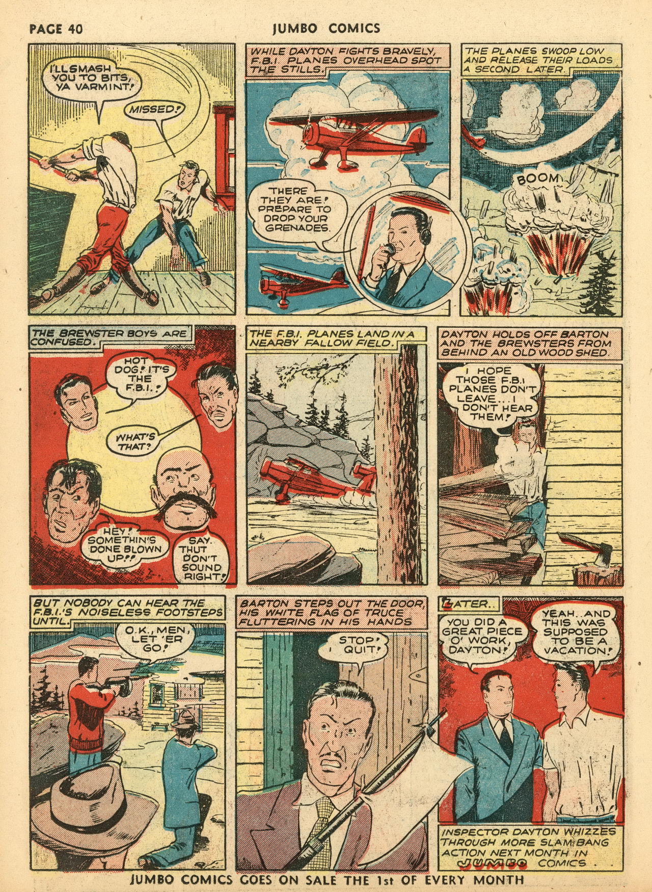 Read online Jumbo Comics comic -  Issue #29 - 42
