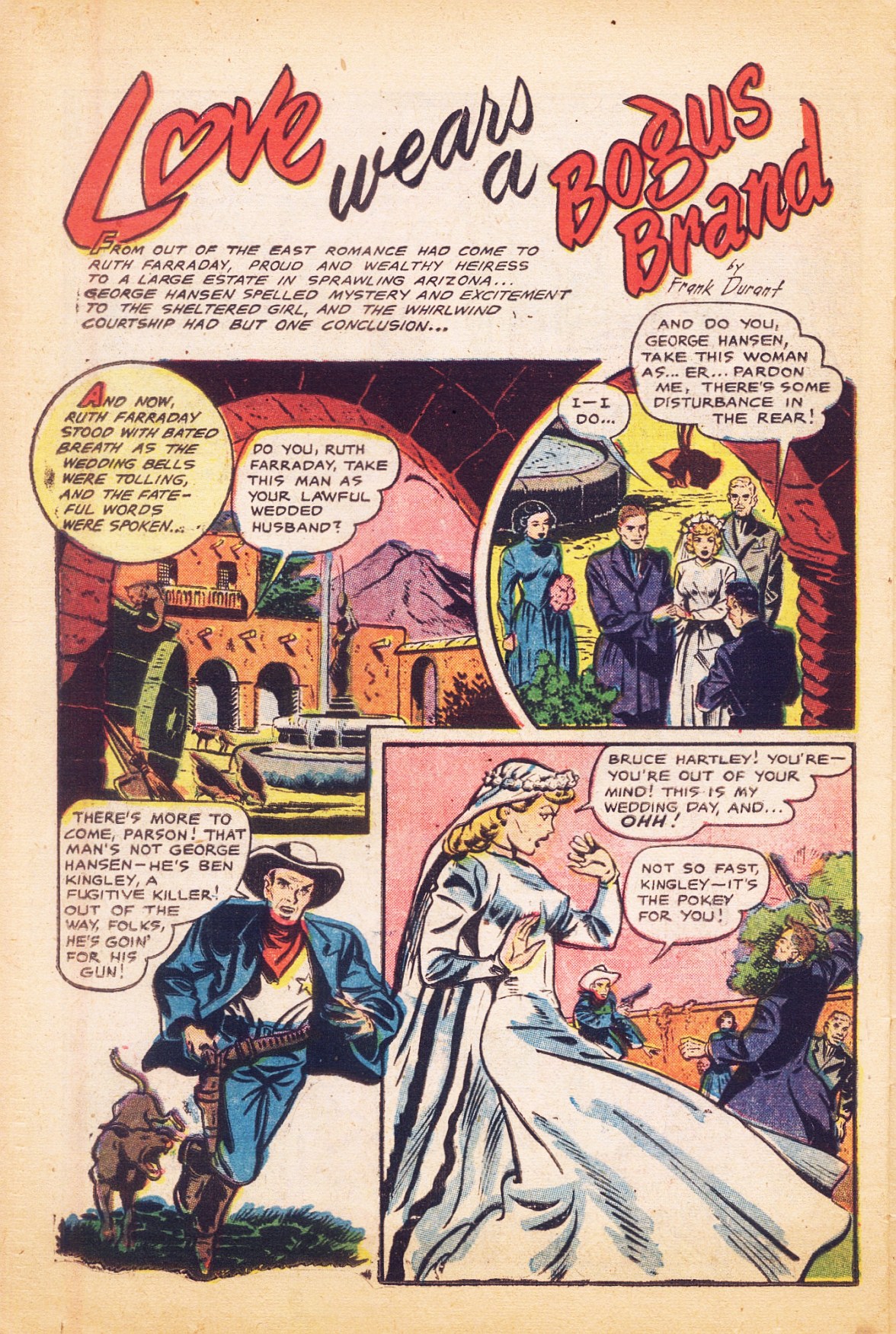 Read online Cowgirl Romances (1950) comic -  Issue #9 - 26