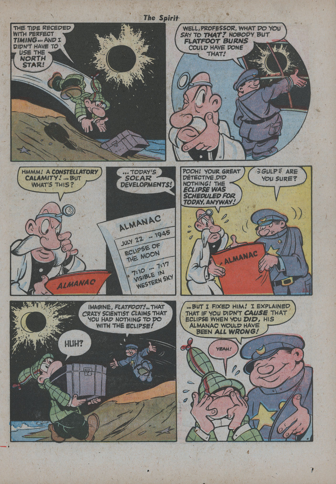 Read online The Spirit (1944) comic -  Issue #17 - 21