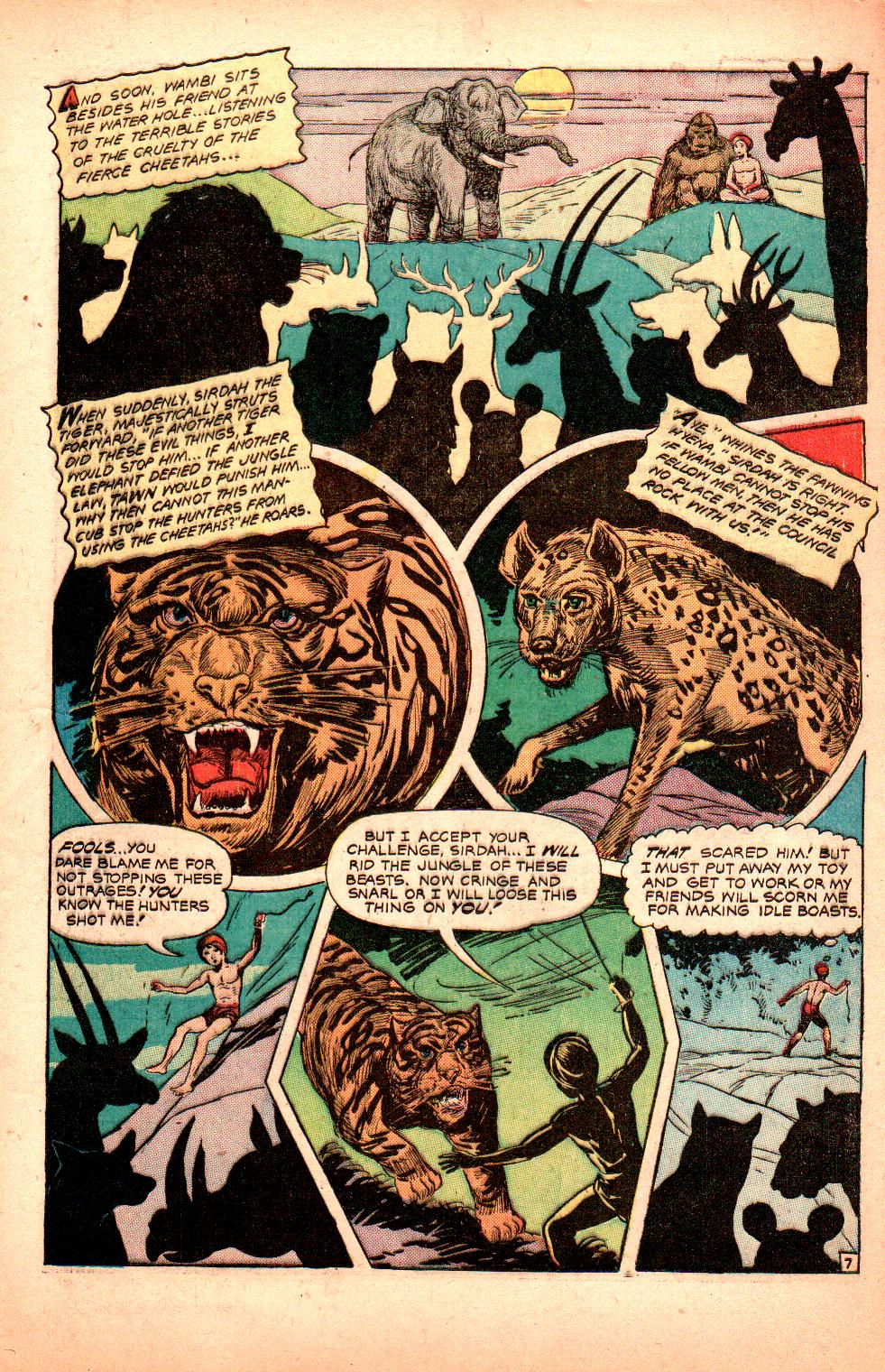 Read online Wambi Jungle Boy comic -  Issue #6 - 9