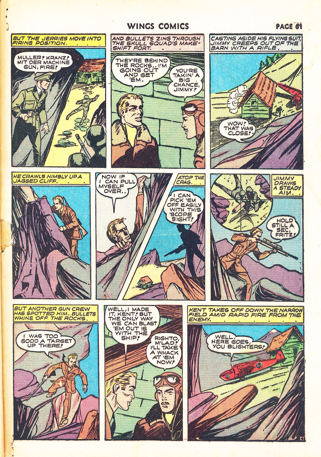 Read online Wings Comics comic -  Issue #11 - 63