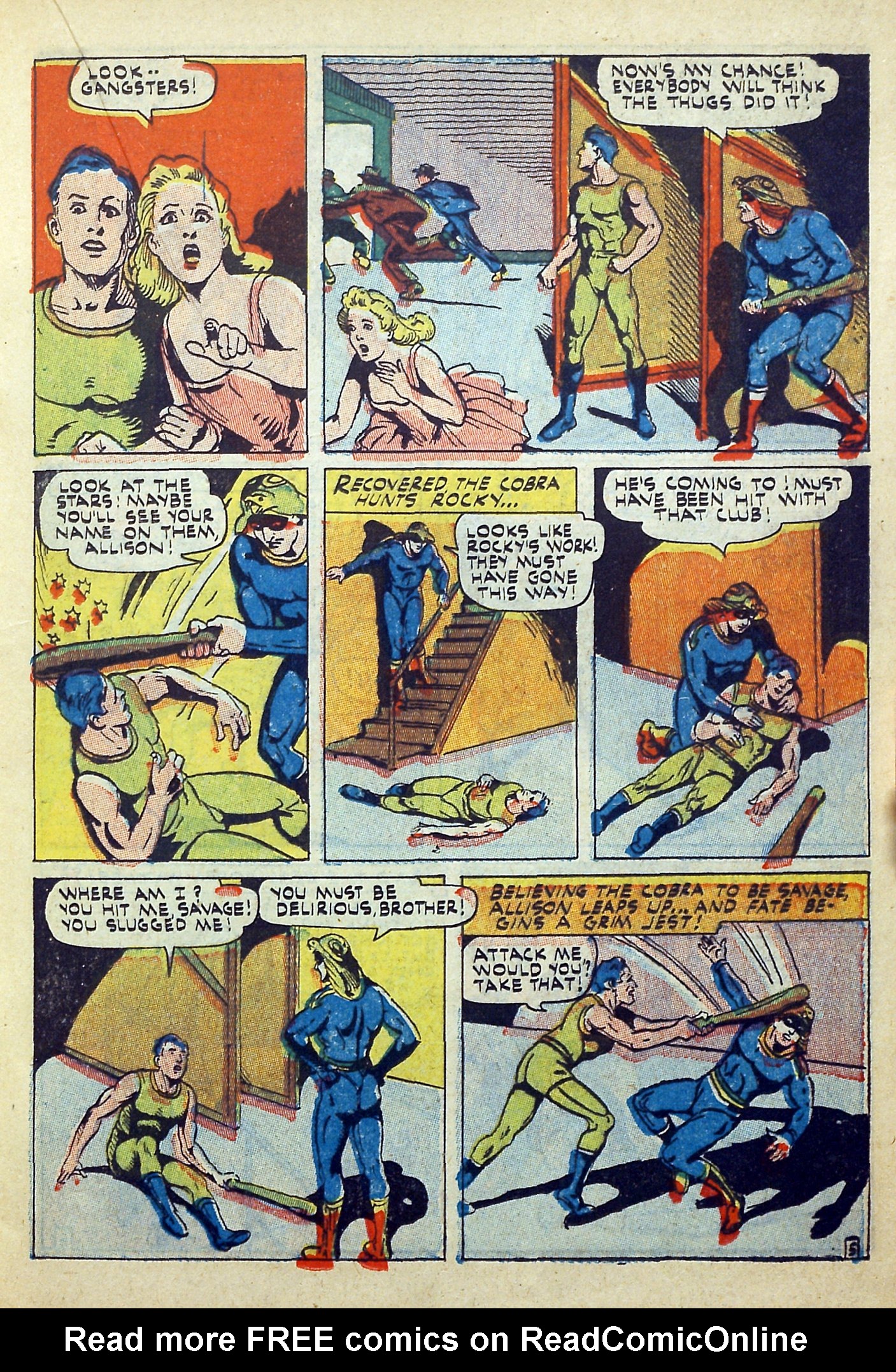 Read online Captain Flight Comics comic -  Issue #9 - 22