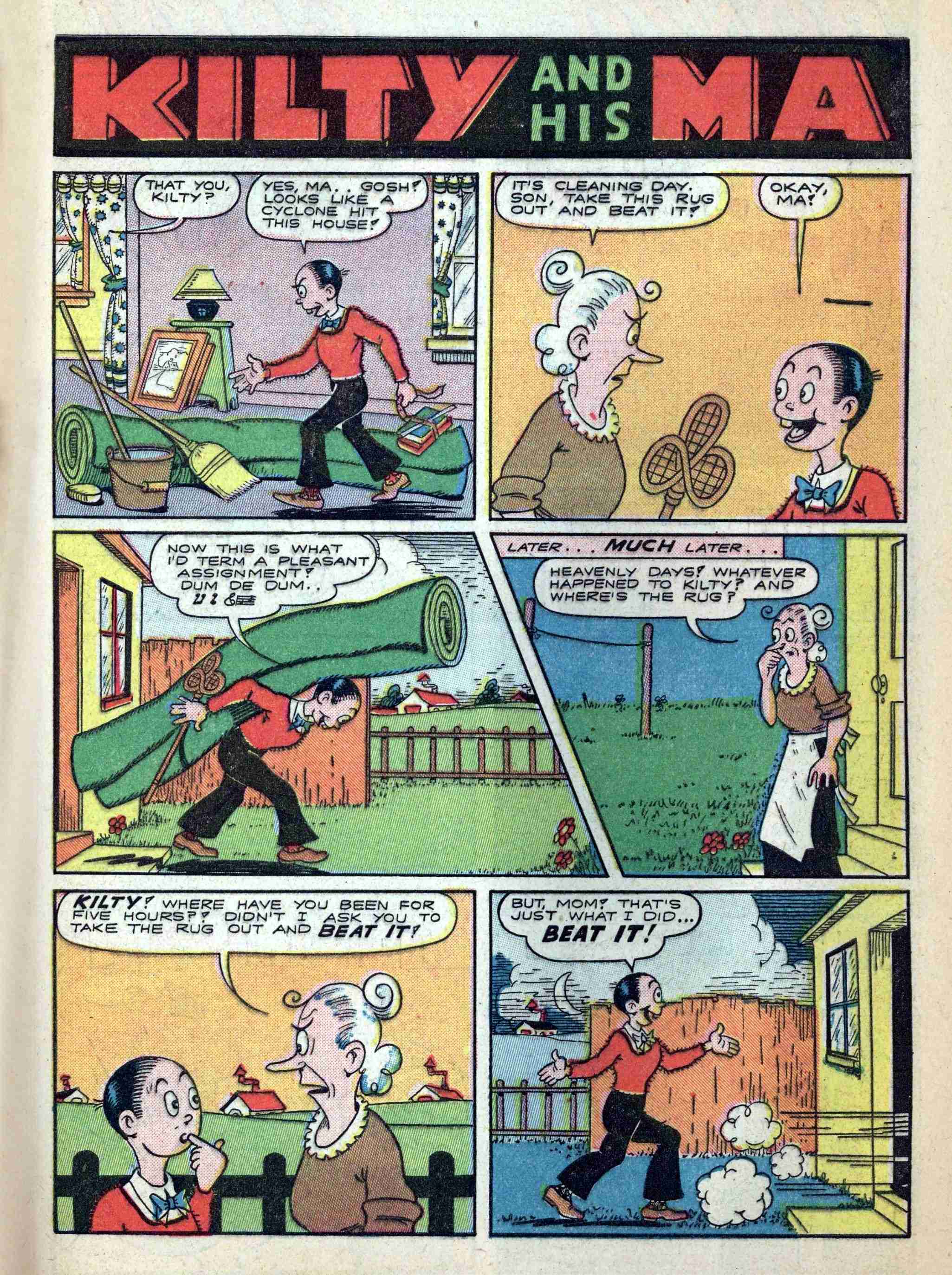 Read online Captain Flight Comics comic -  Issue #4 - 41