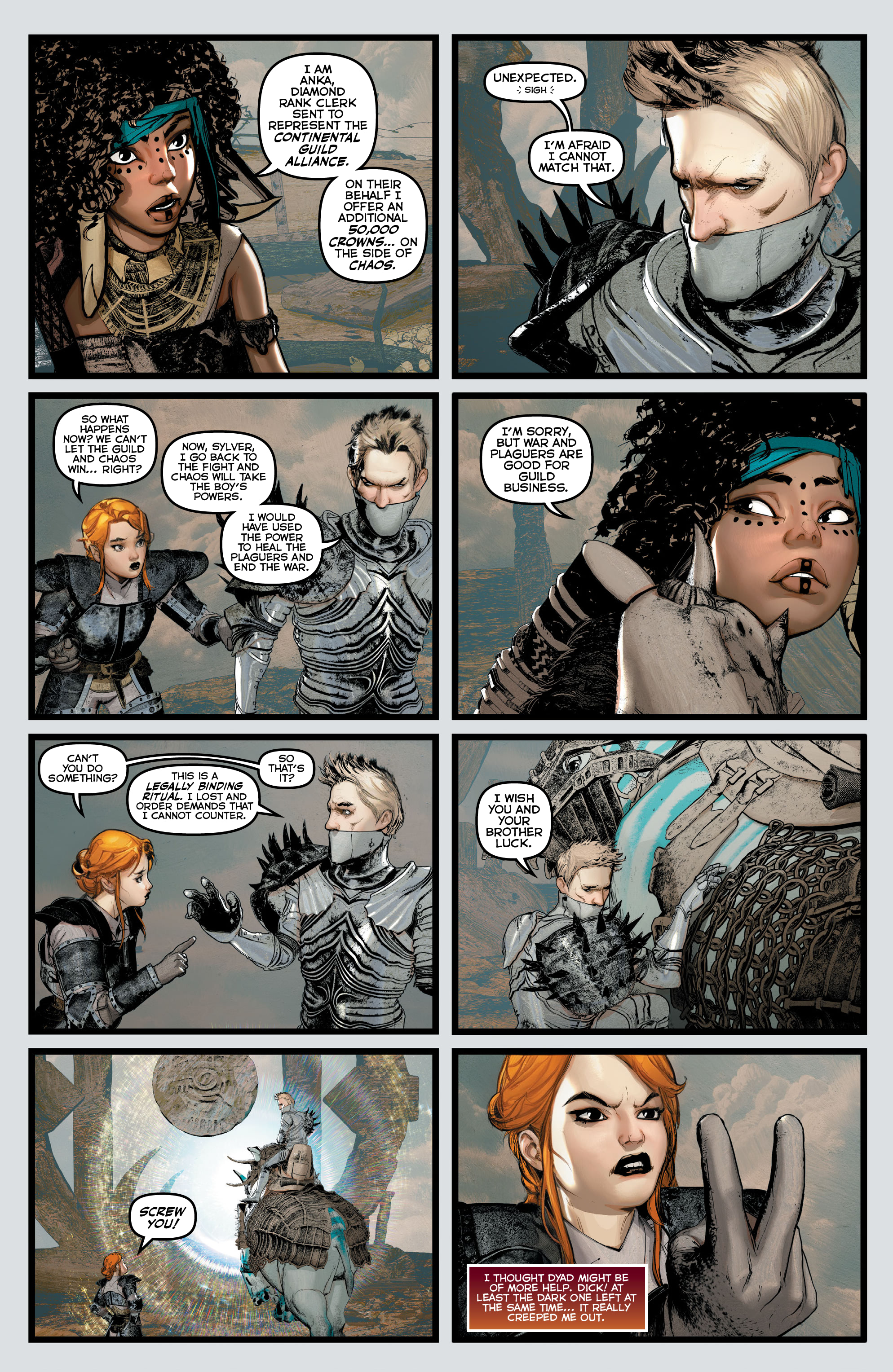 Read online The Last Barbarians comic -  Issue #5 - 20