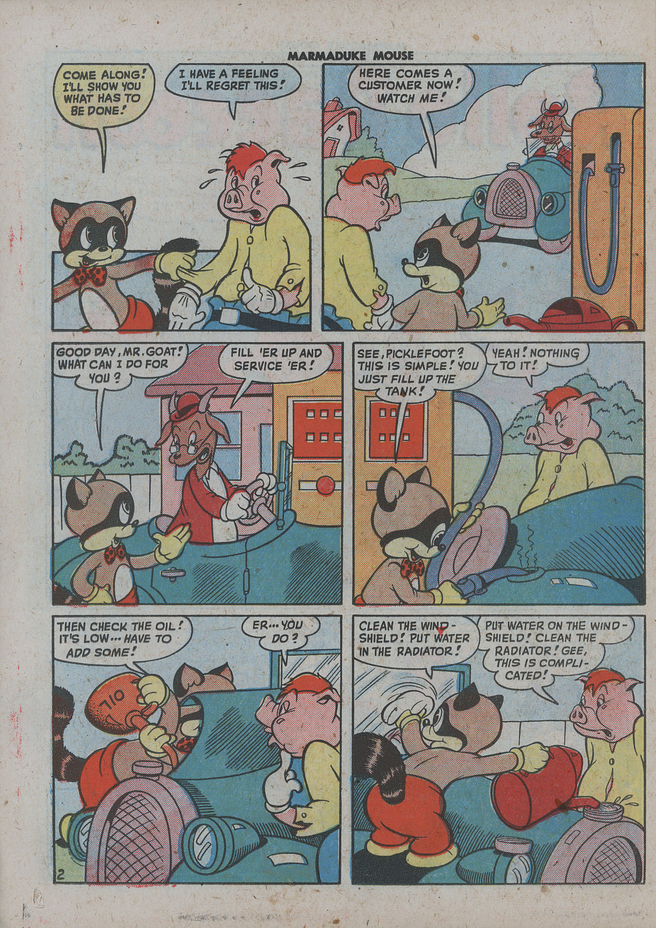 Read online Marmaduke Mouse comic -  Issue #14 - 22