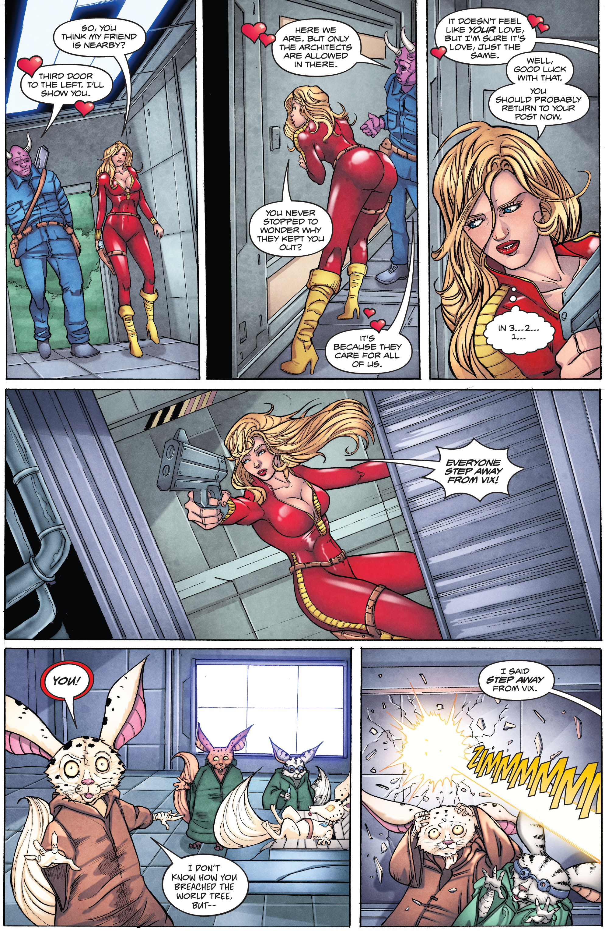 Read online Barbarella: The Center Cannot Hold comic -  Issue #3 - 15