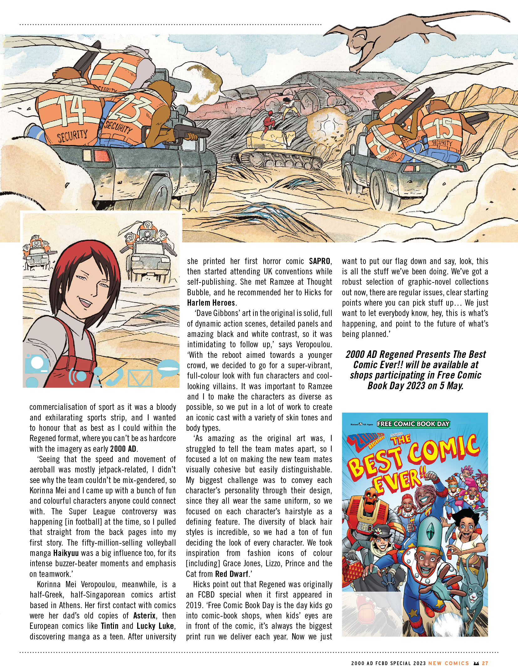 Read online Judge Dredd Megazine (Vol. 5) comic -  Issue #455 - 29