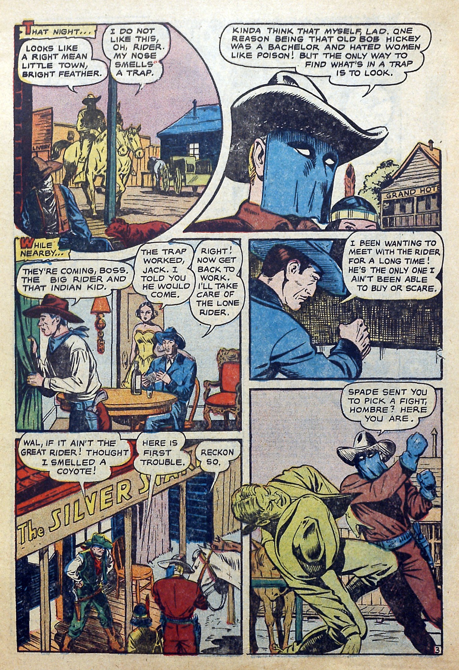 Read online Gunsmoke Trail comic -  Issue #1 - 5