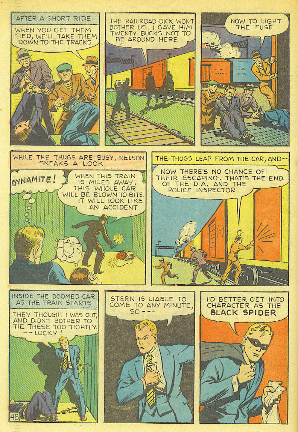 Read online Super-Mystery Comics comic -  Issue #6 - 49