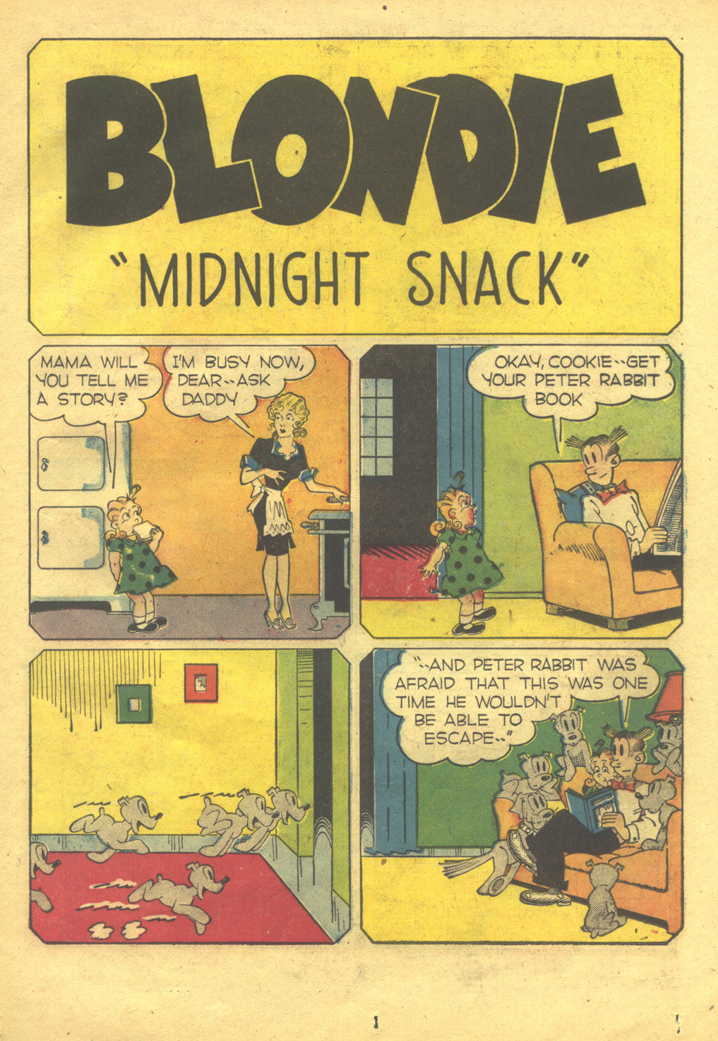 Read online Blondie Comics (1947) comic -  Issue #4 - 23