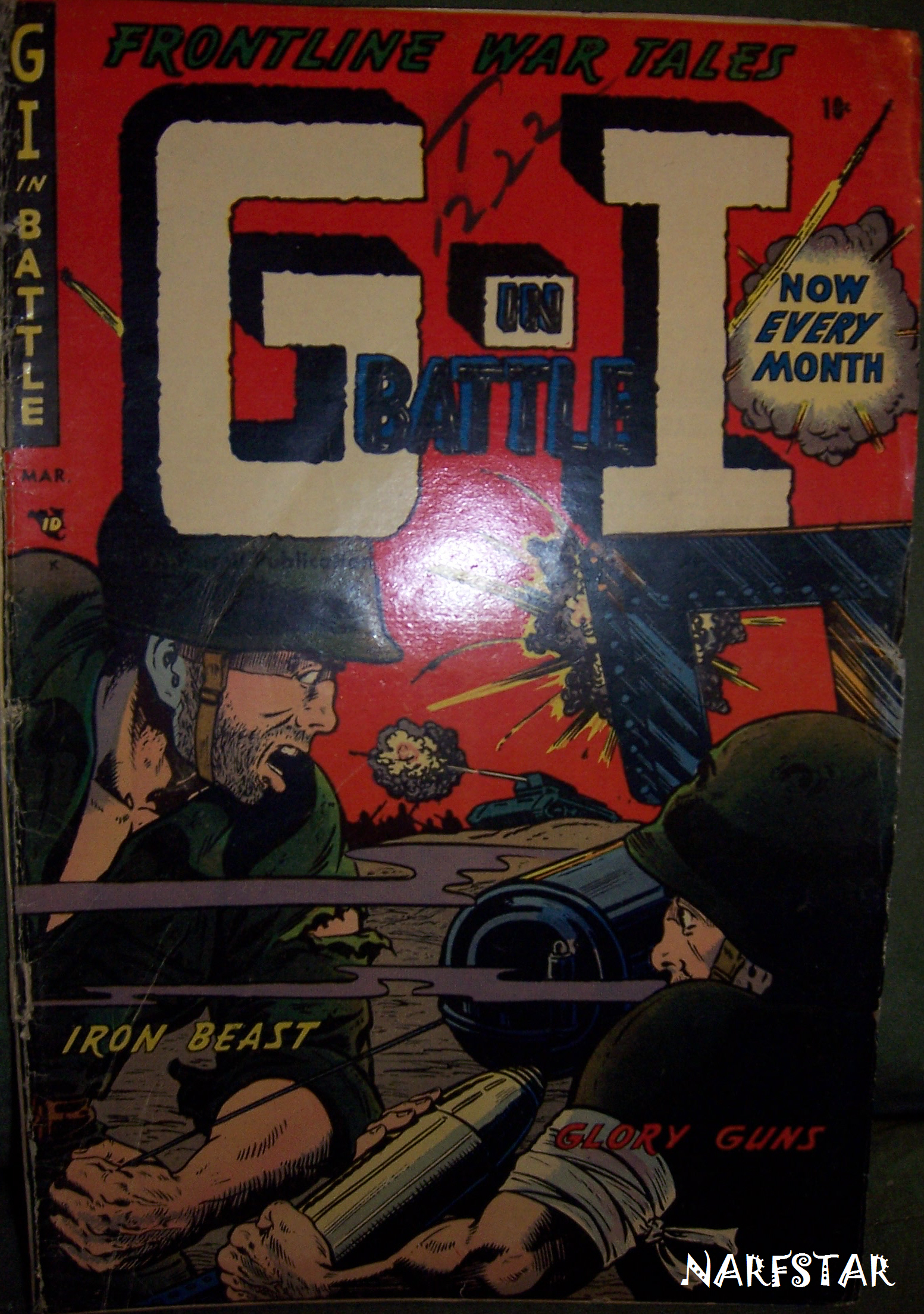 Read online G-I in Battle (1952) comic -  Issue #6 - 1
