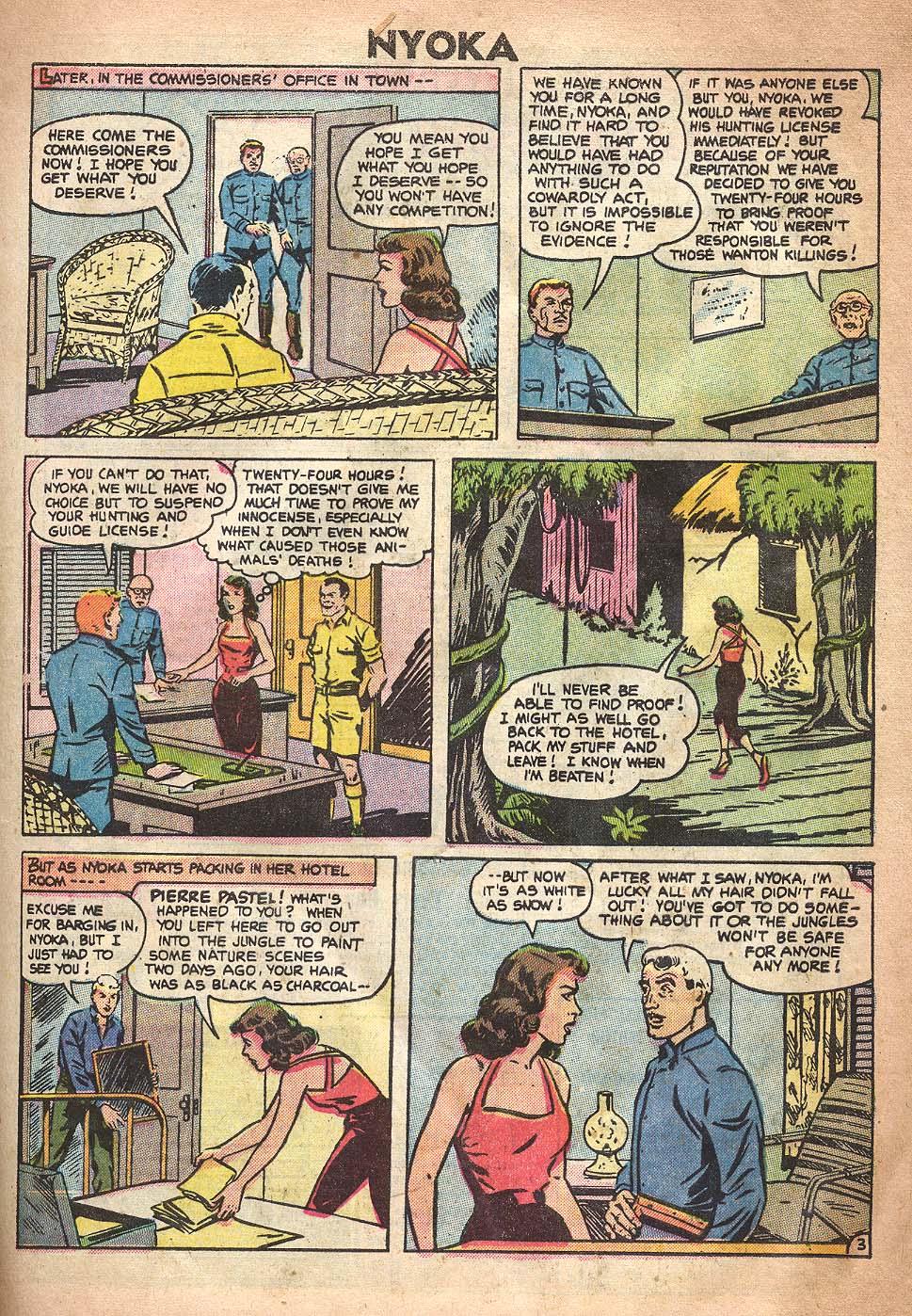 Read online Nyoka the Jungle Girl (1955) comic -  Issue #14 - 5