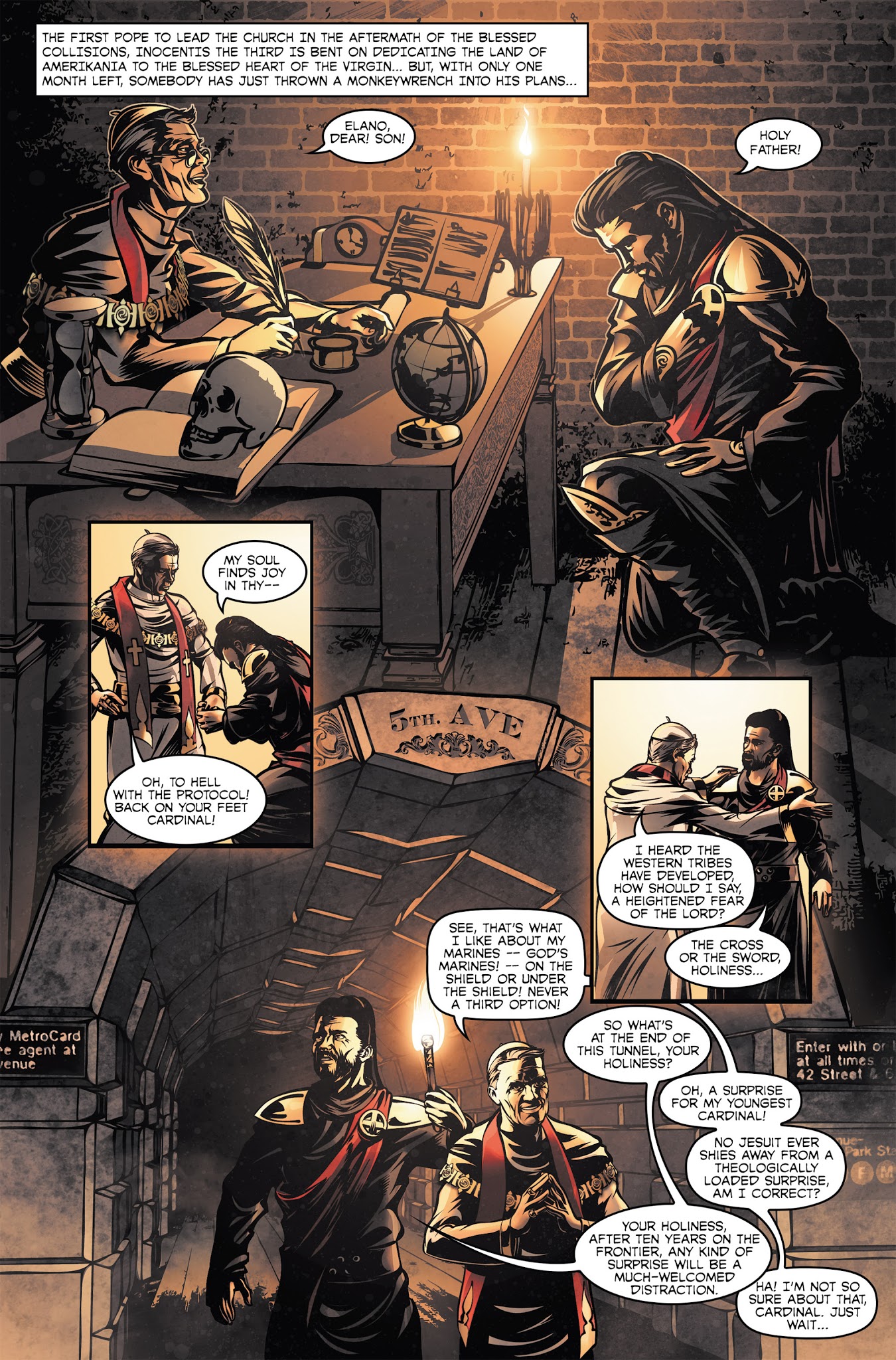 Read online Misbegotten: Runaway Nun comic -  Issue #1 - 19