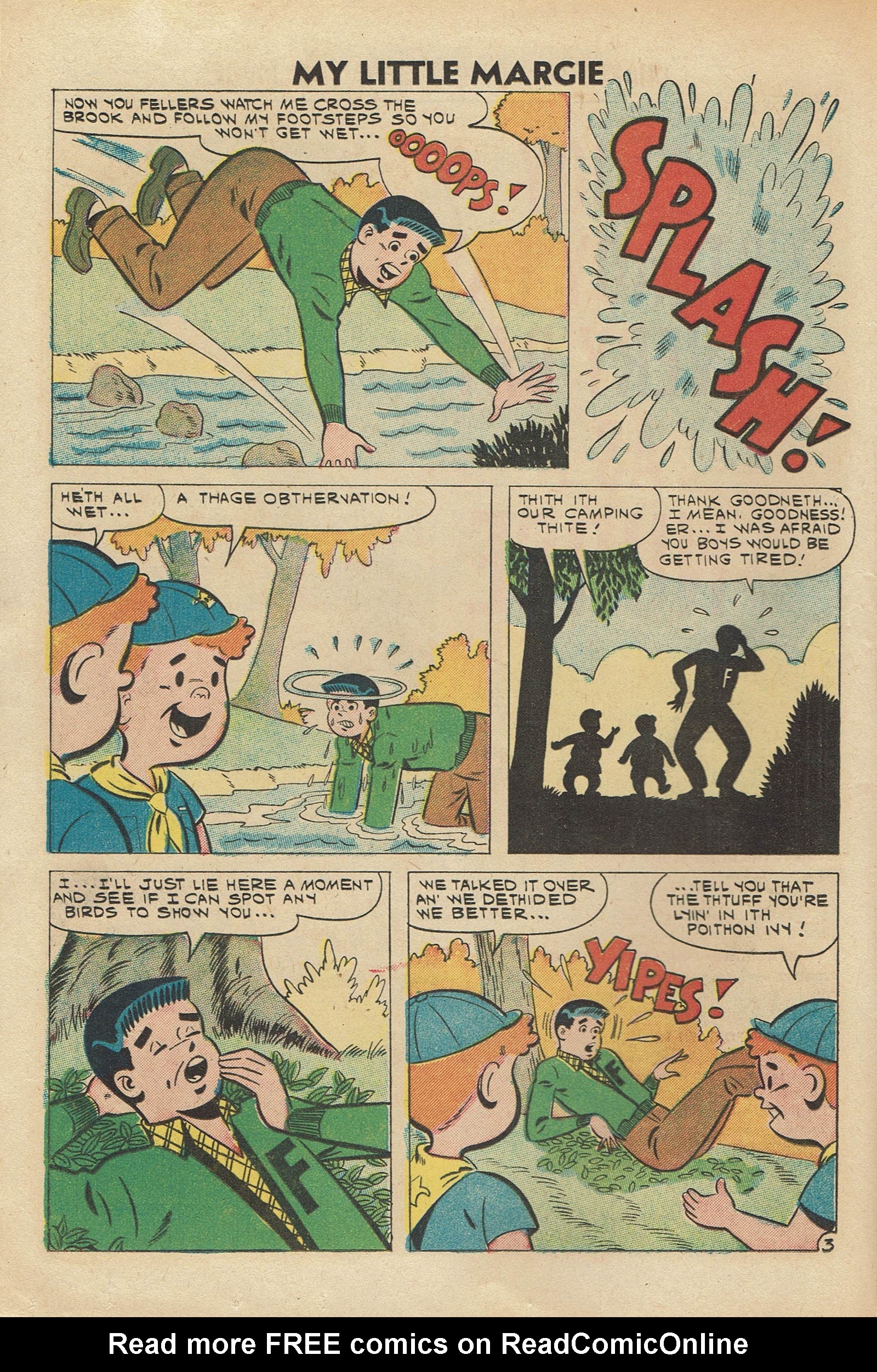 Read online My Little Margie (1954) comic -  Issue #33 - 16