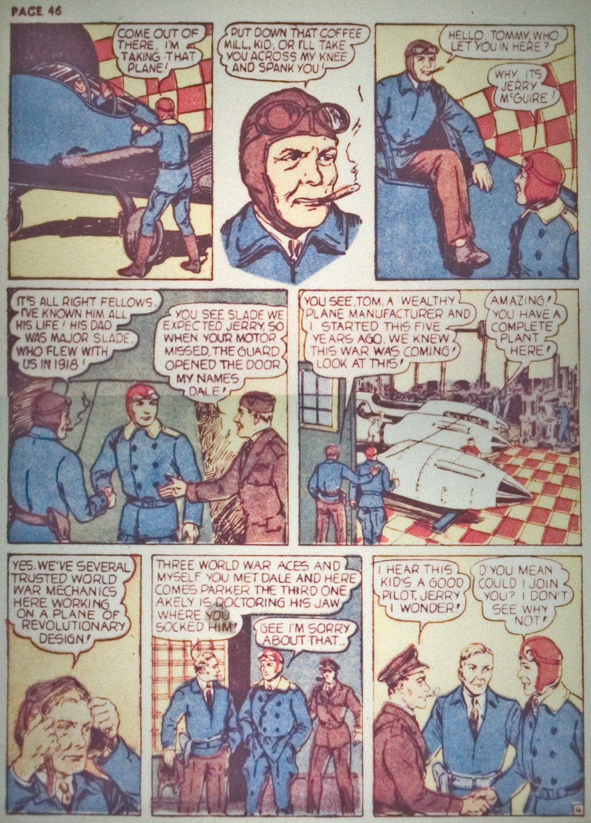 Read online Wings Comics comic -  Issue #1 - 49