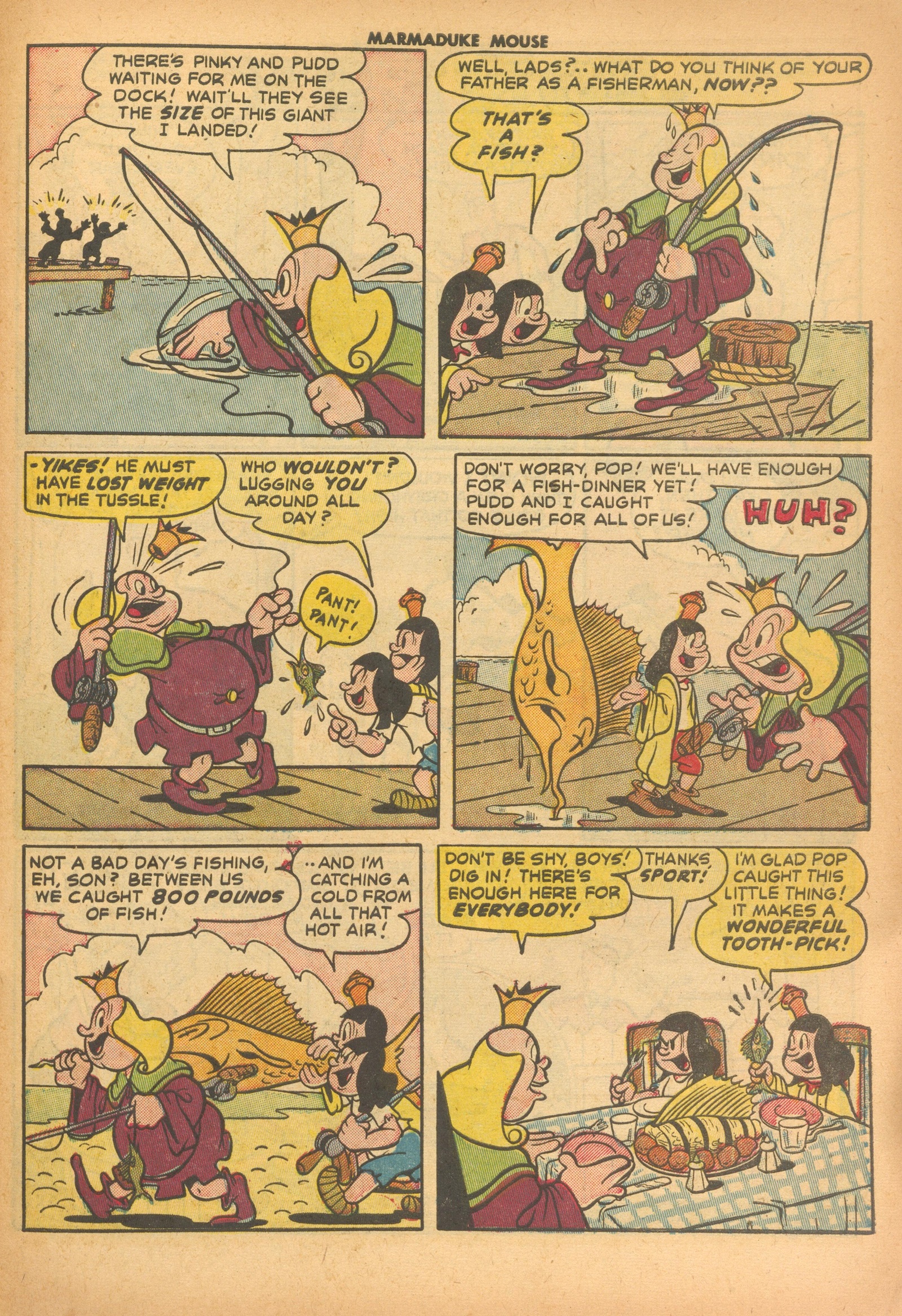 Read online Marmaduke Mouse comic -  Issue #36 - 31