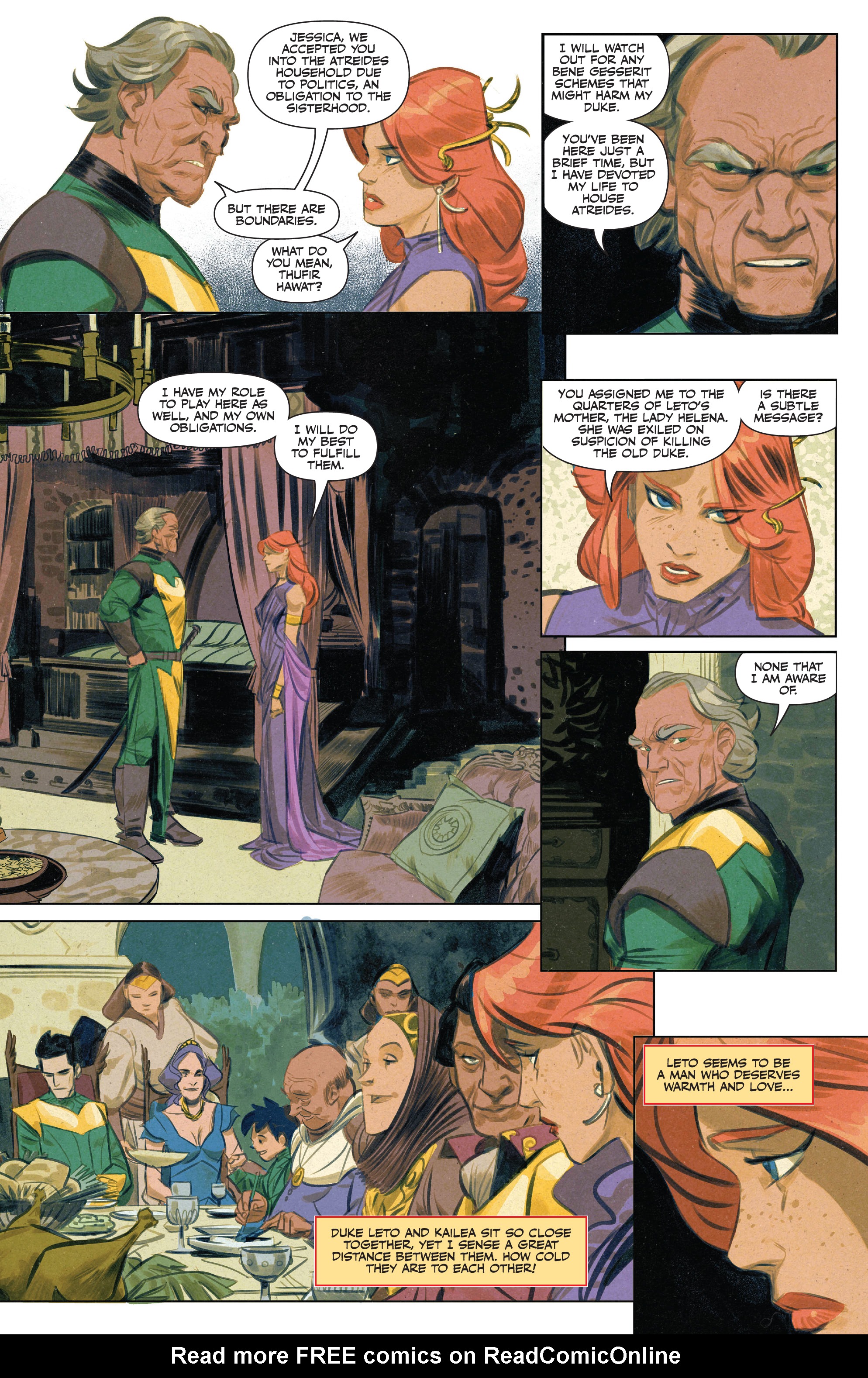 Read online Dune: House Harkonnen comic -  Issue #6 - 10