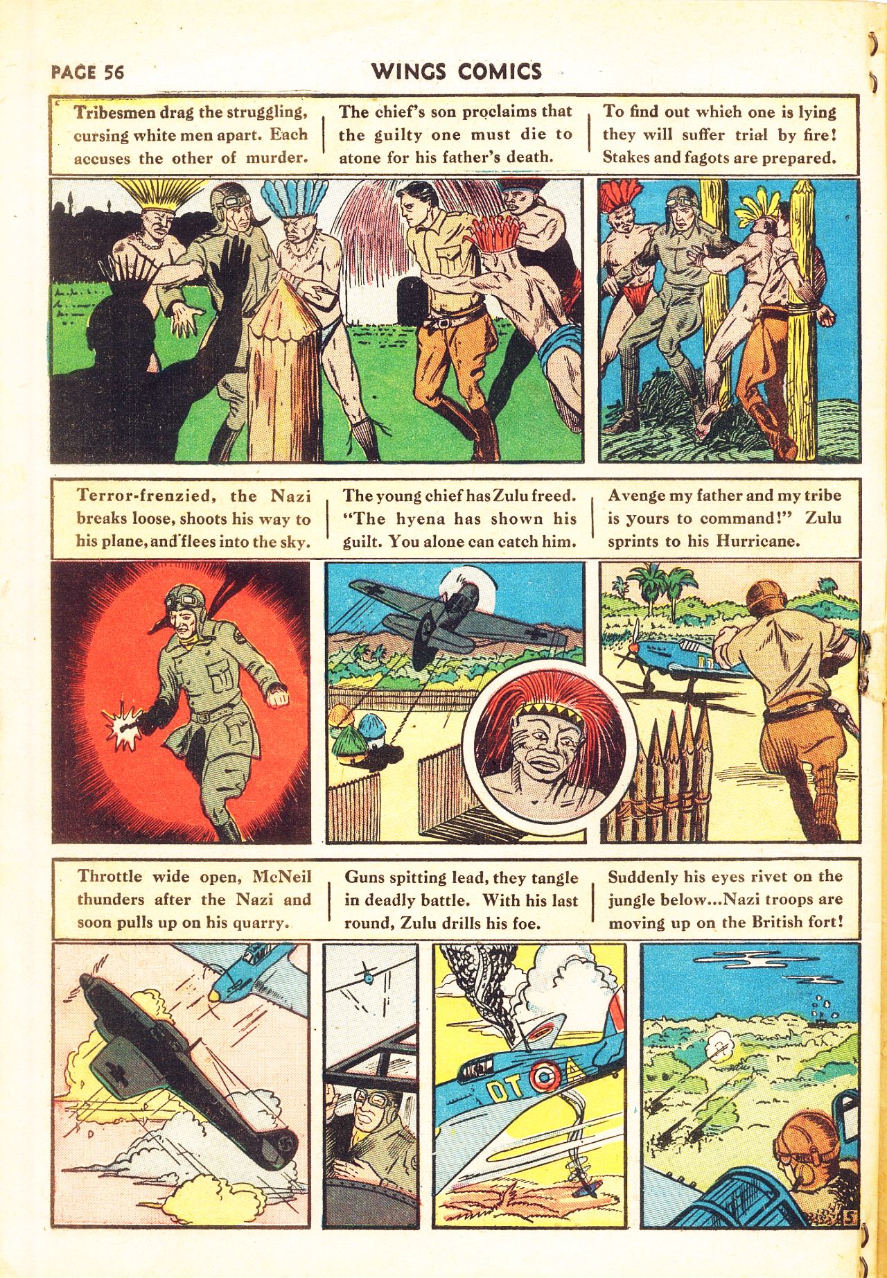 Read online Wings Comics comic -  Issue #11 - 58