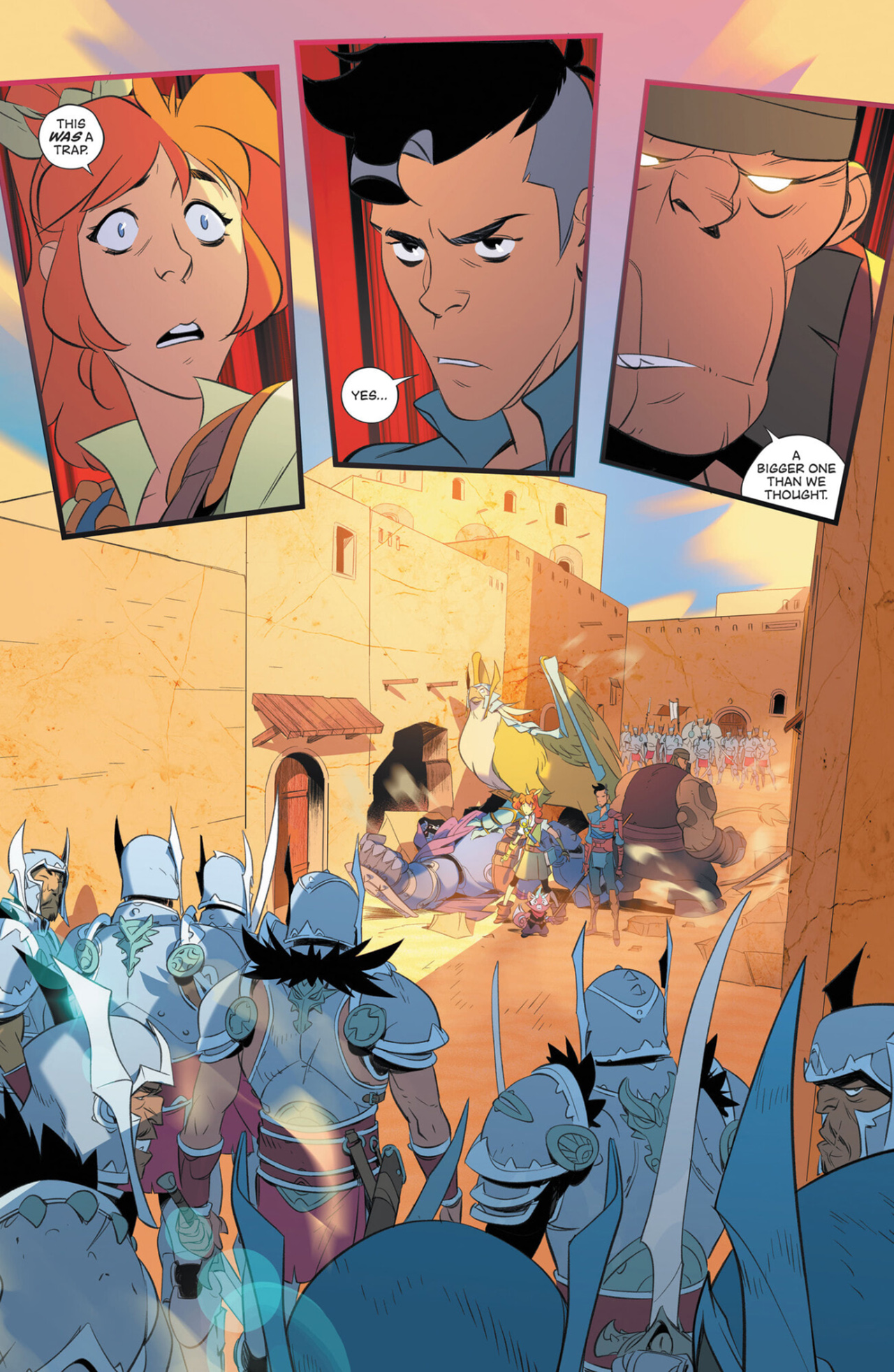 Read online Summoners War: Awakening comic -  Issue #3 - 22