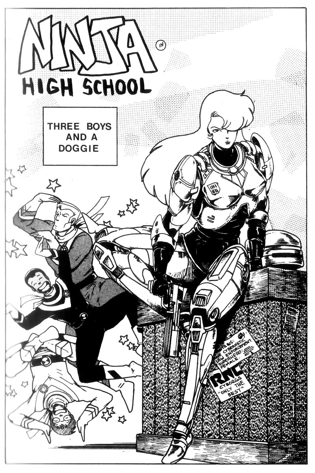Read online Ninja High School: Beware of Dog comic -  Issue # TPB - 94