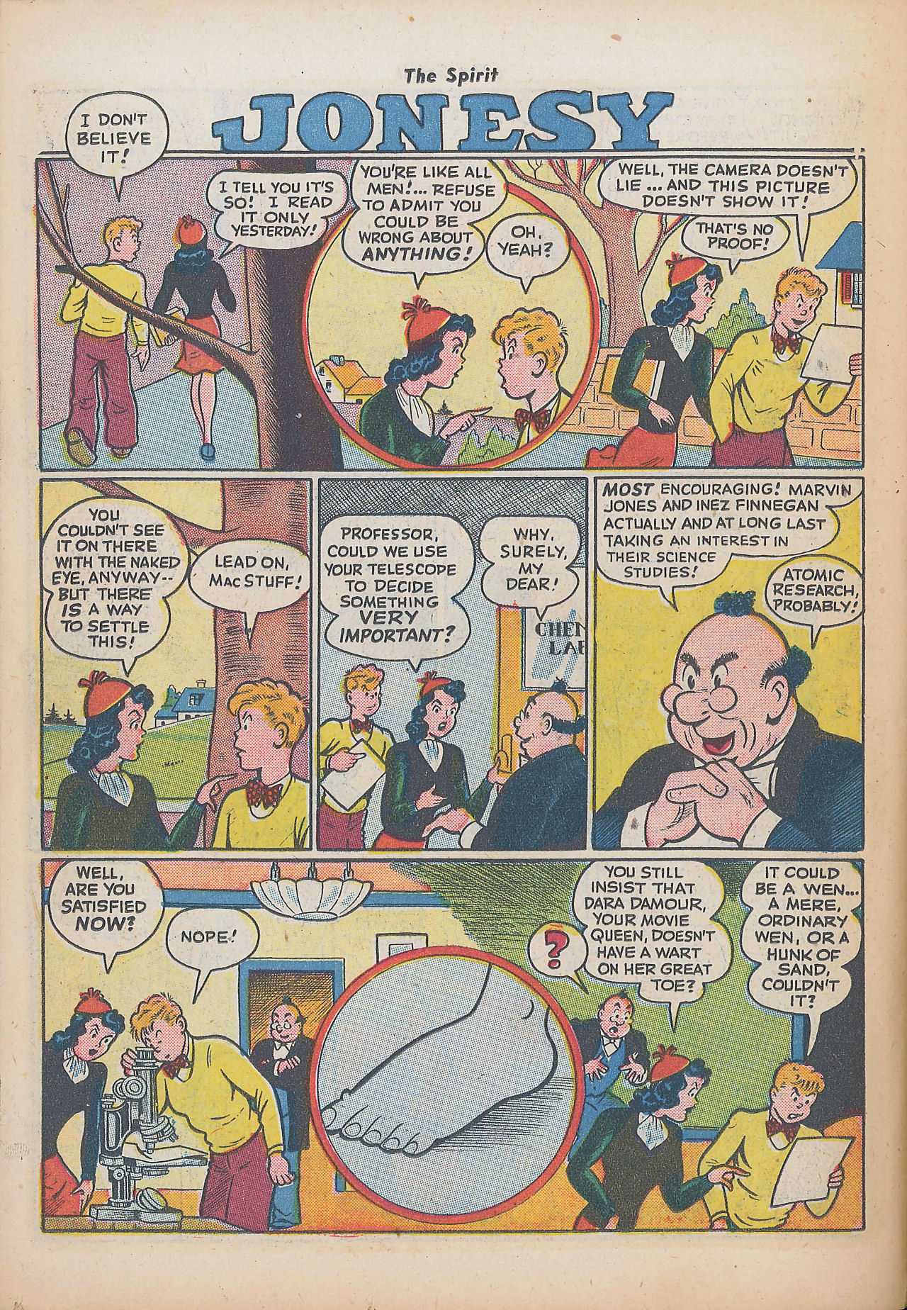 Read online The Spirit (1944) comic -  Issue #9 - 34