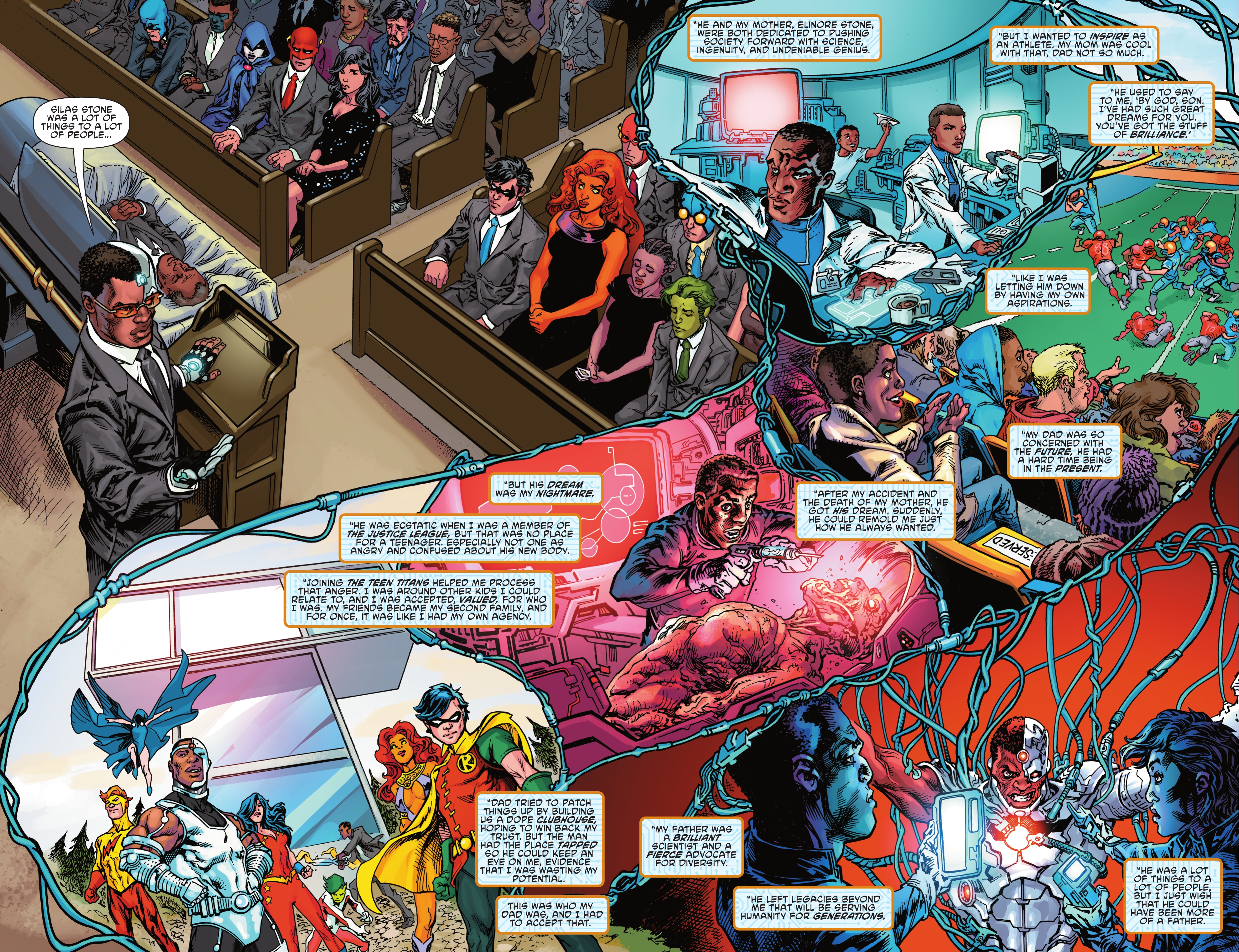 Read online Cyborg (2023) comic -  Issue #1 - 14