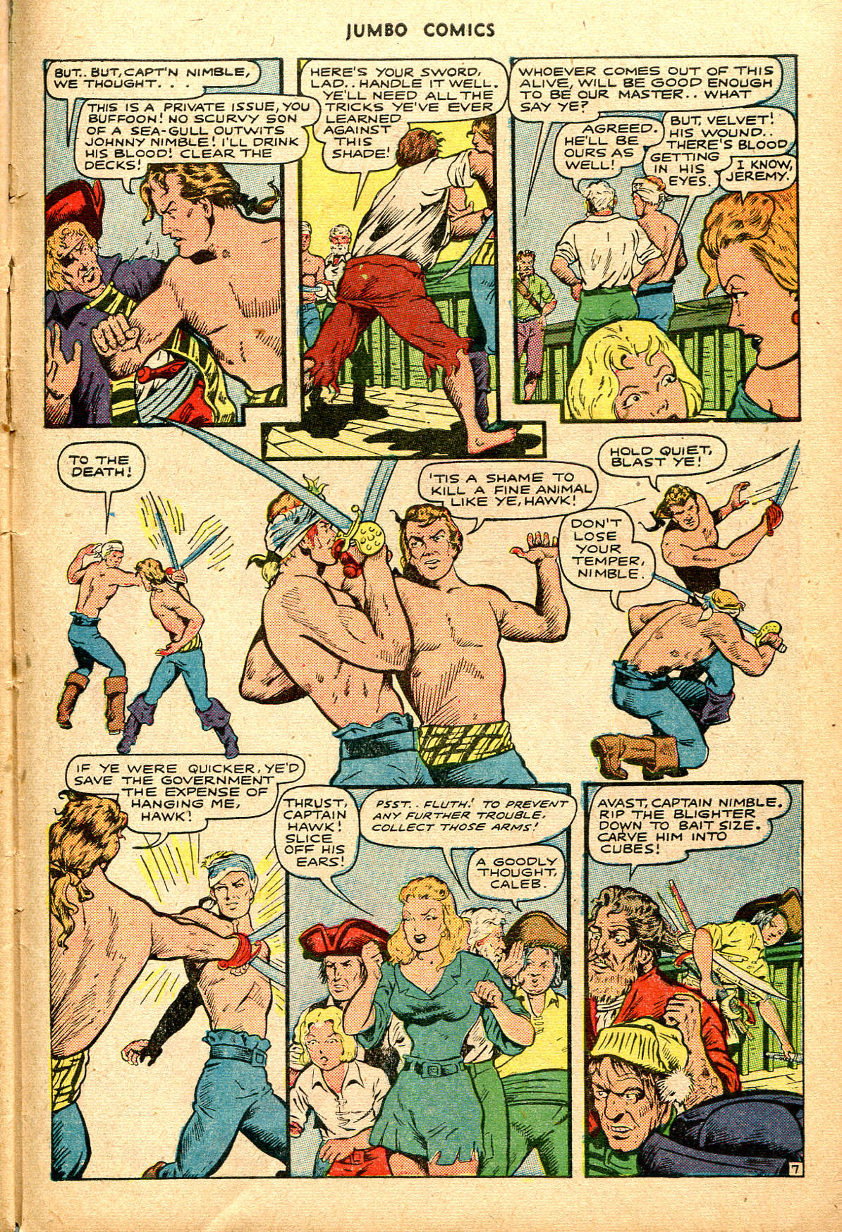 Read online Jumbo Comics comic -  Issue #85 - 43