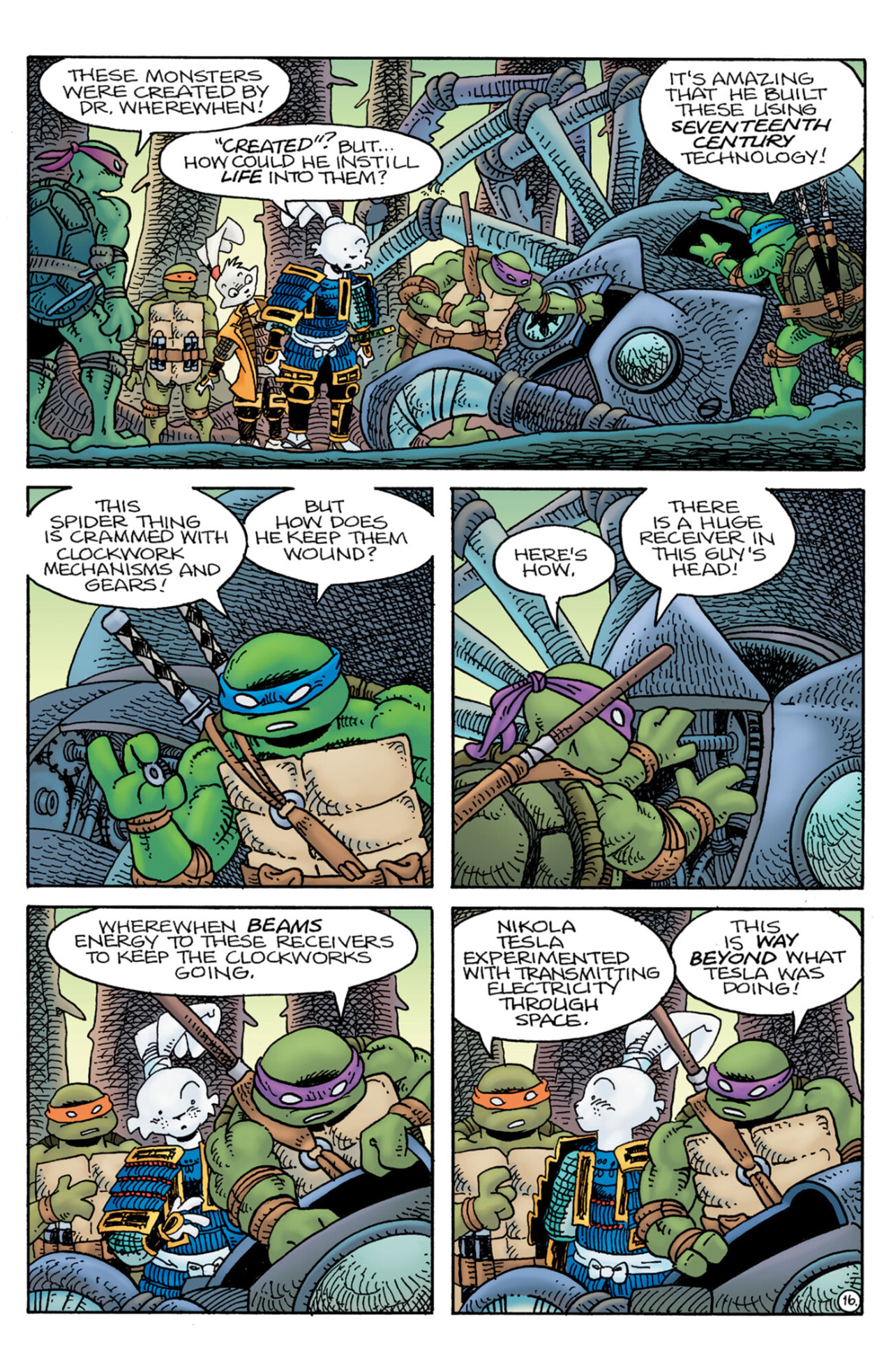 Read online Teenage Mutant Ninja Turtles/Usagi Yojimbo: WhereWhen comic -  Issue #4 - 17