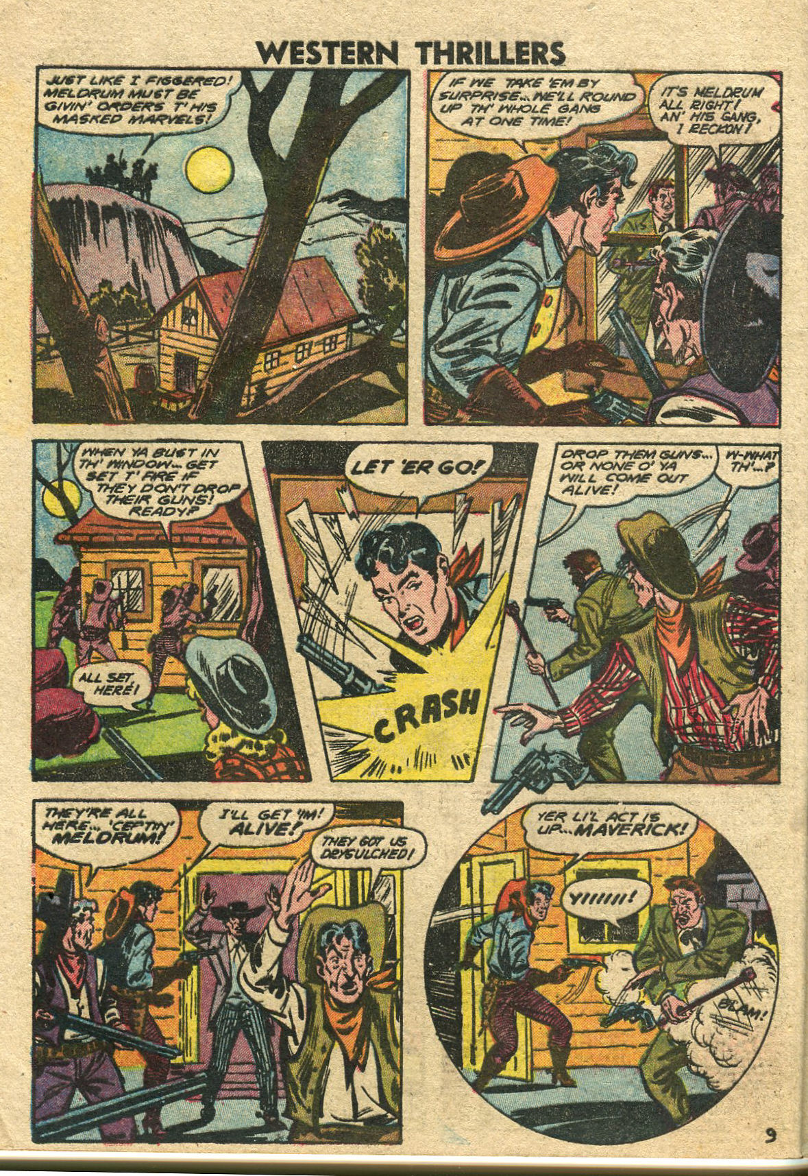 Read online Western Thrillers (1948) comic -  Issue #3 - 32