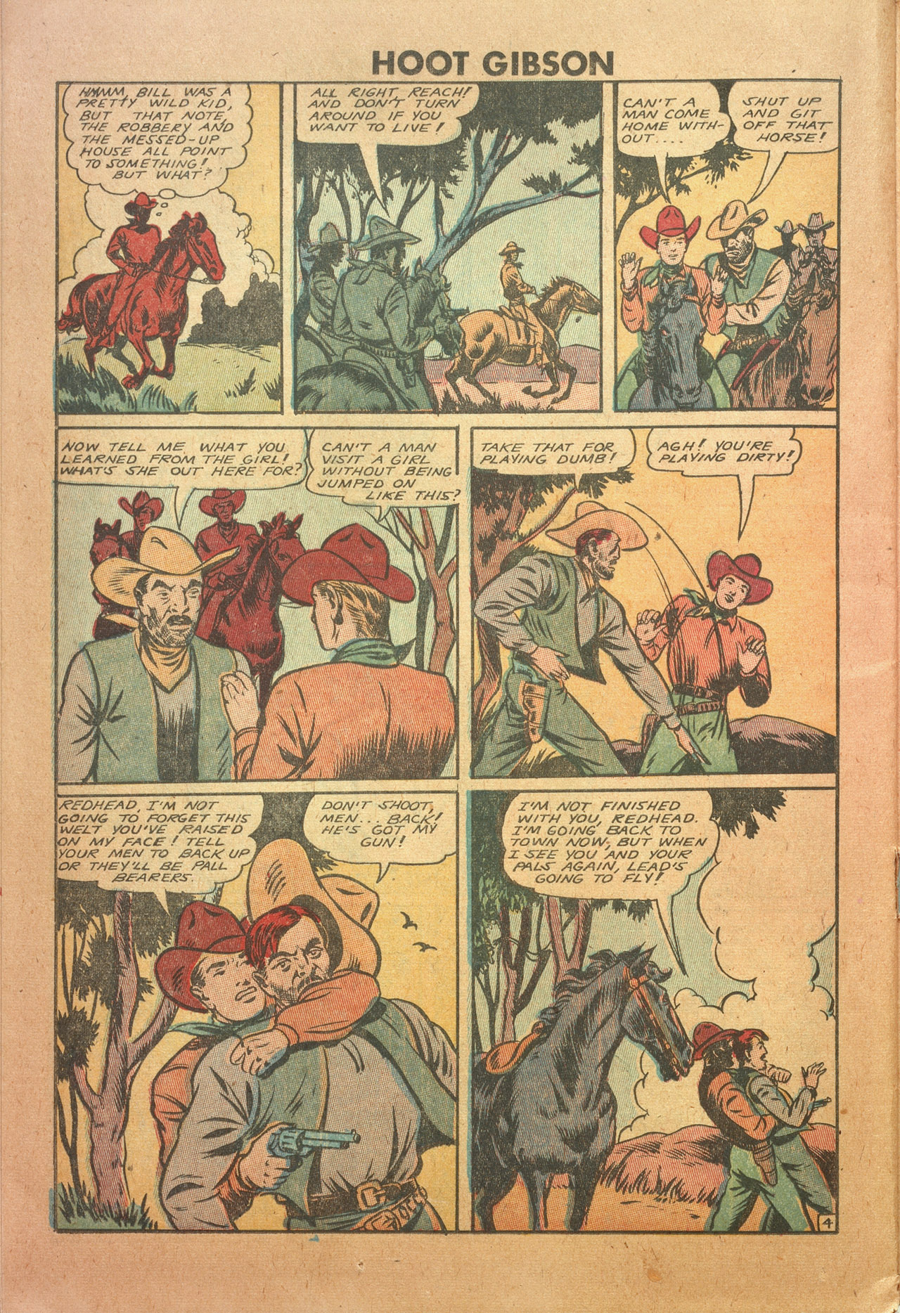 Read online Hoot Gibson comic -  Issue #1 - 26