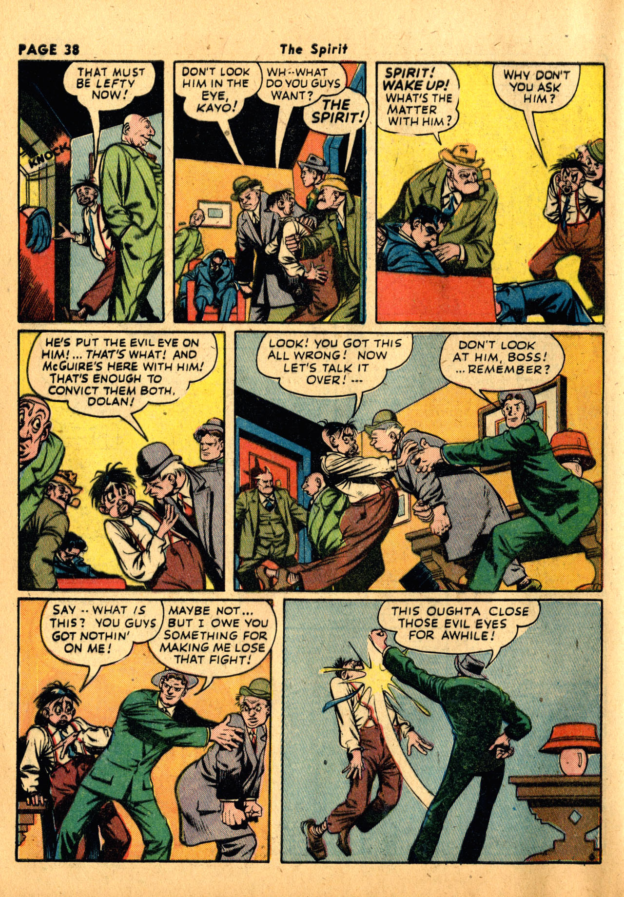 Read online The Spirit (1944) comic -  Issue #1 - 40