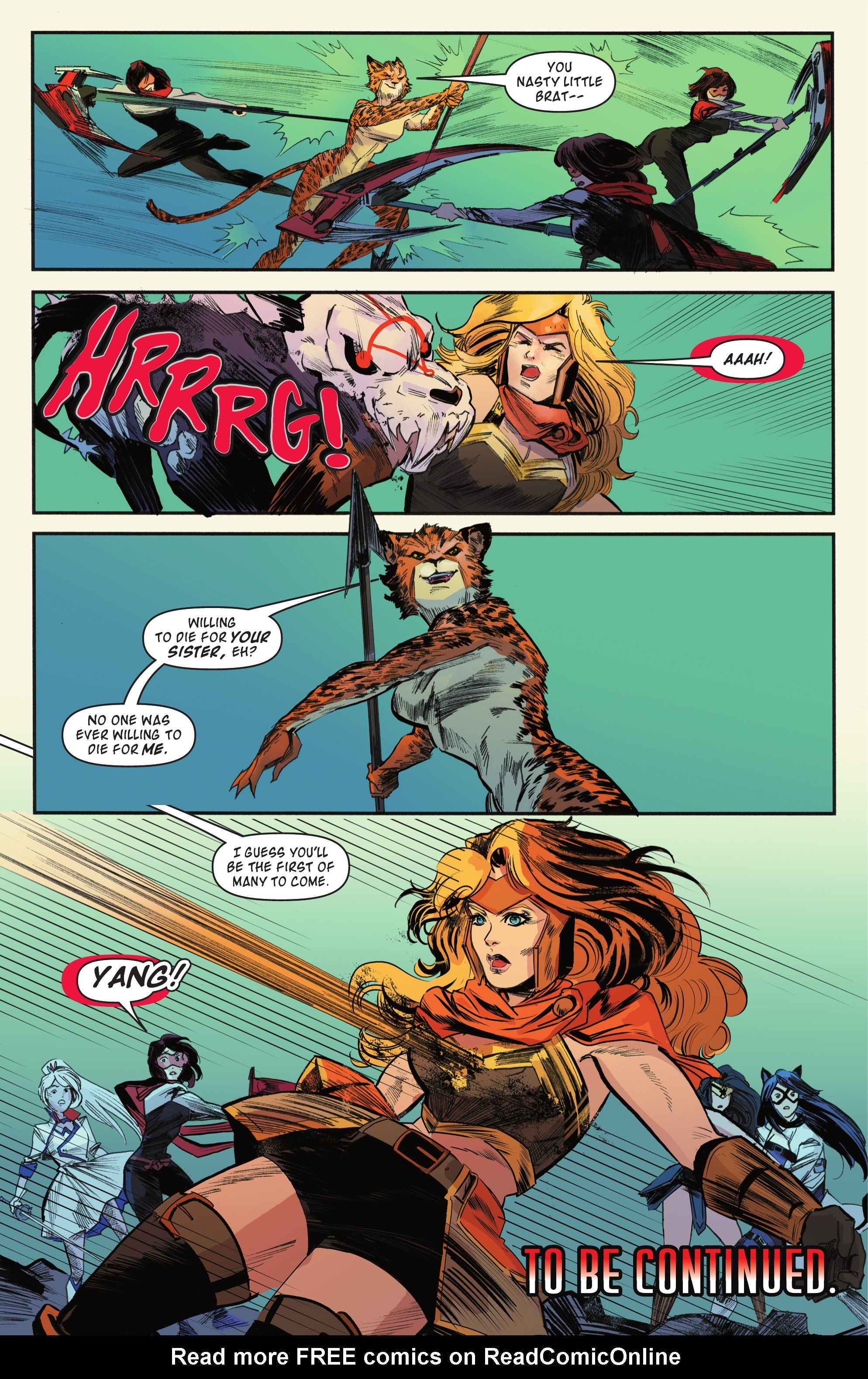 Read online DC/RWBY comic -  Issue #3 - 22