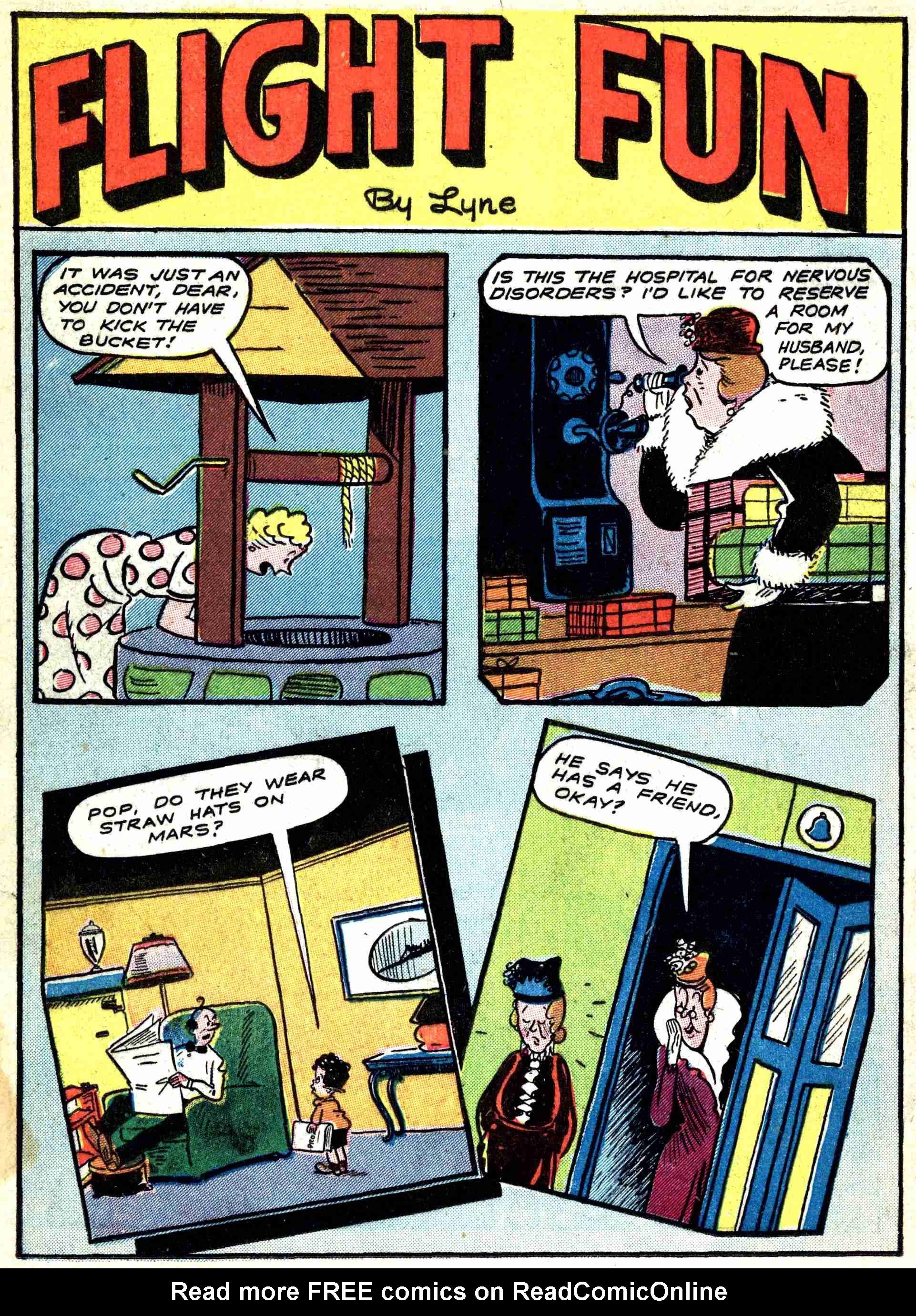 Read online Captain Flight Comics comic -  Issue #5 - 33