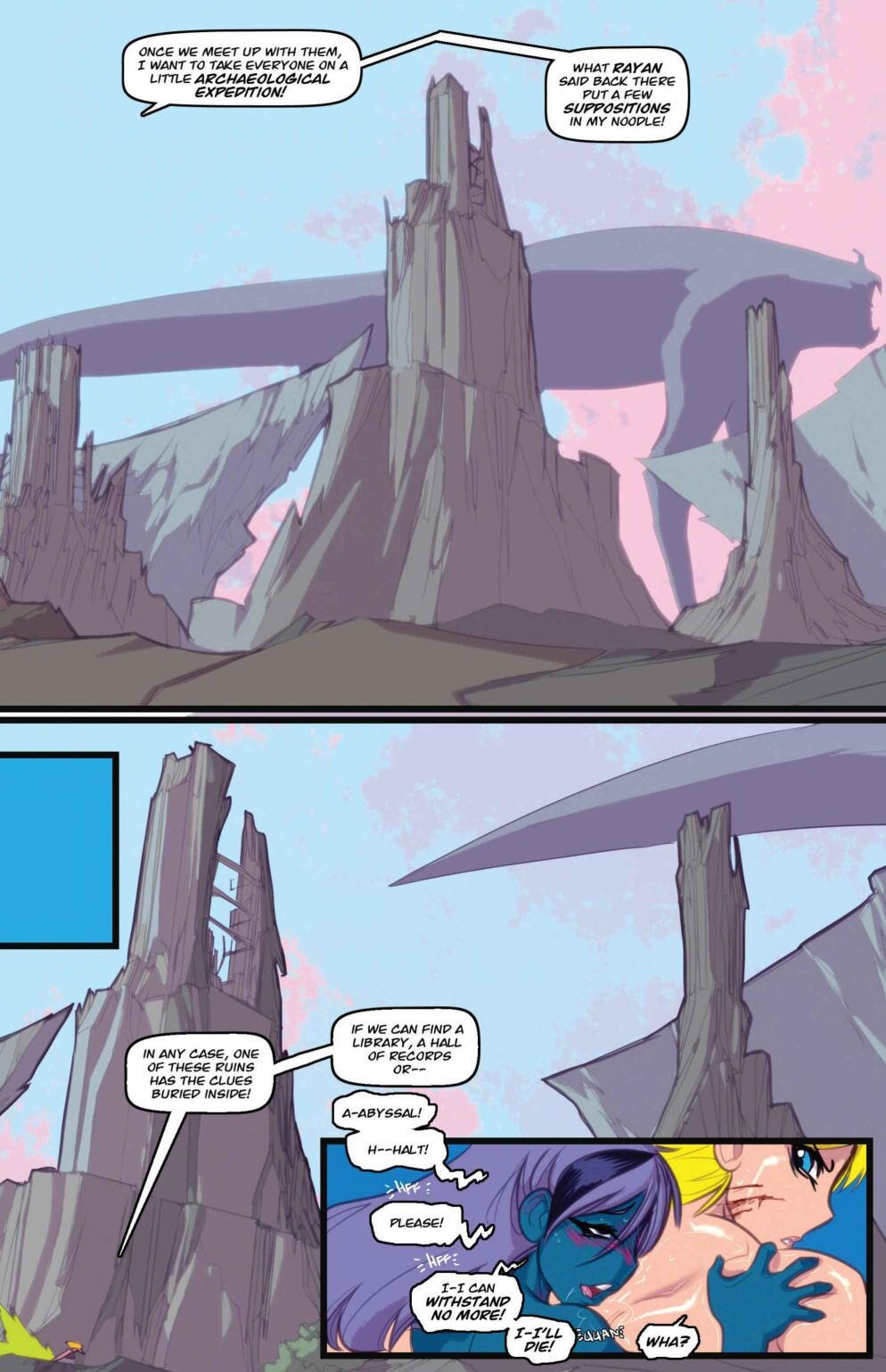 Read online Gina Diggers: Warnerd of Mars comic -  Issue # Full - 76