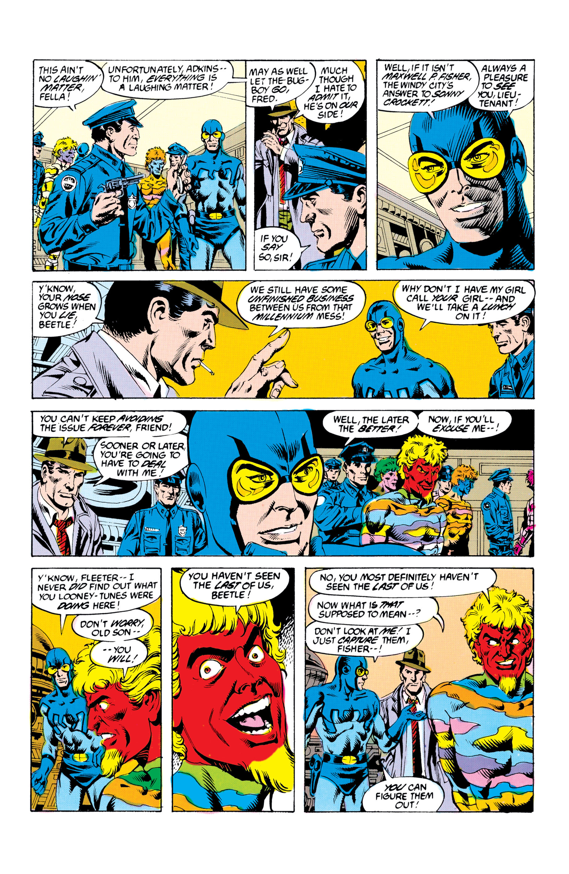 Read online Blue Beetle (1986) comic -  Issue #23 - 8